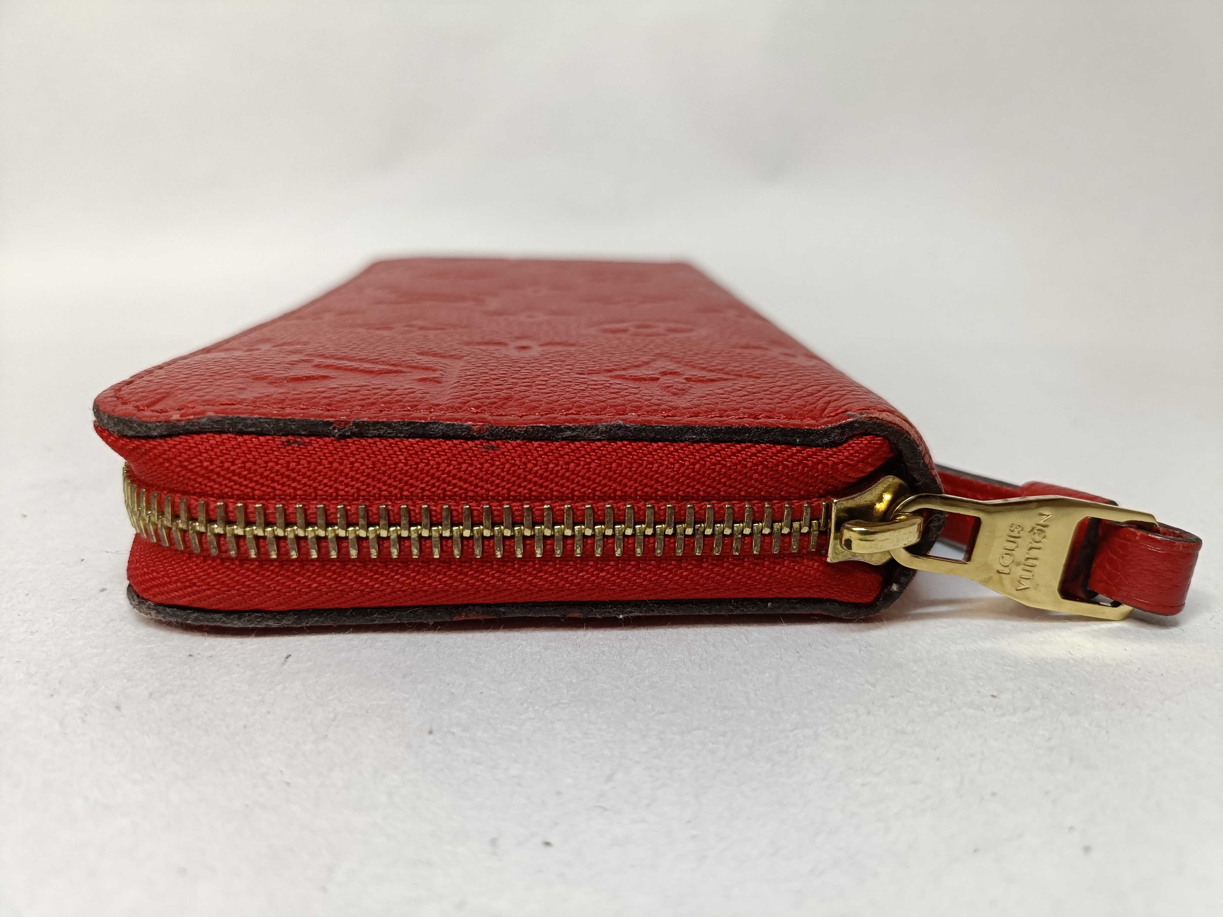 Monogram Empreinte M63691 Empreinte Zippy Wallet Red — view 3