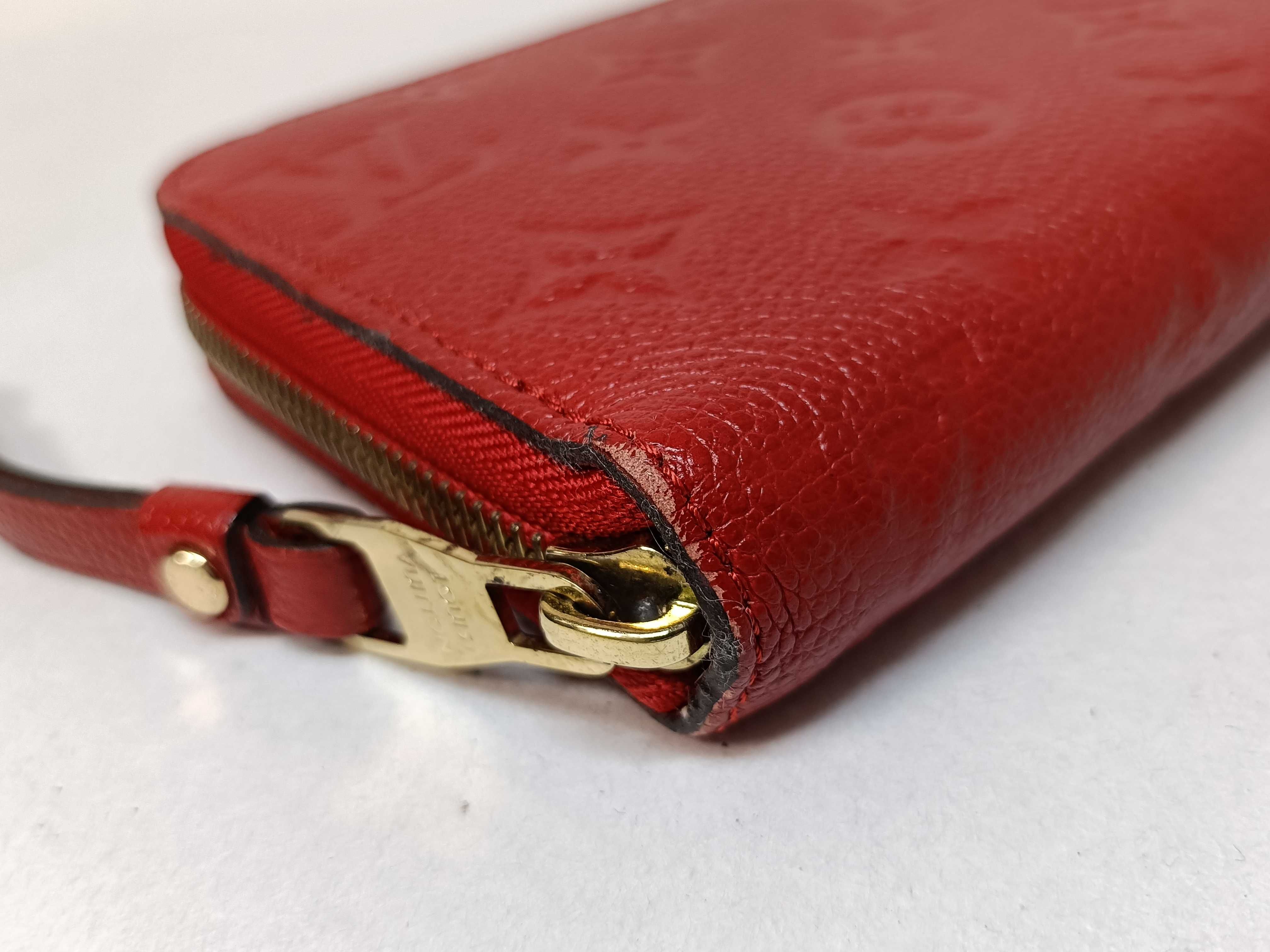 Monogram Empreinte M63691 Empreinte Zippy Wallet Red — view 4