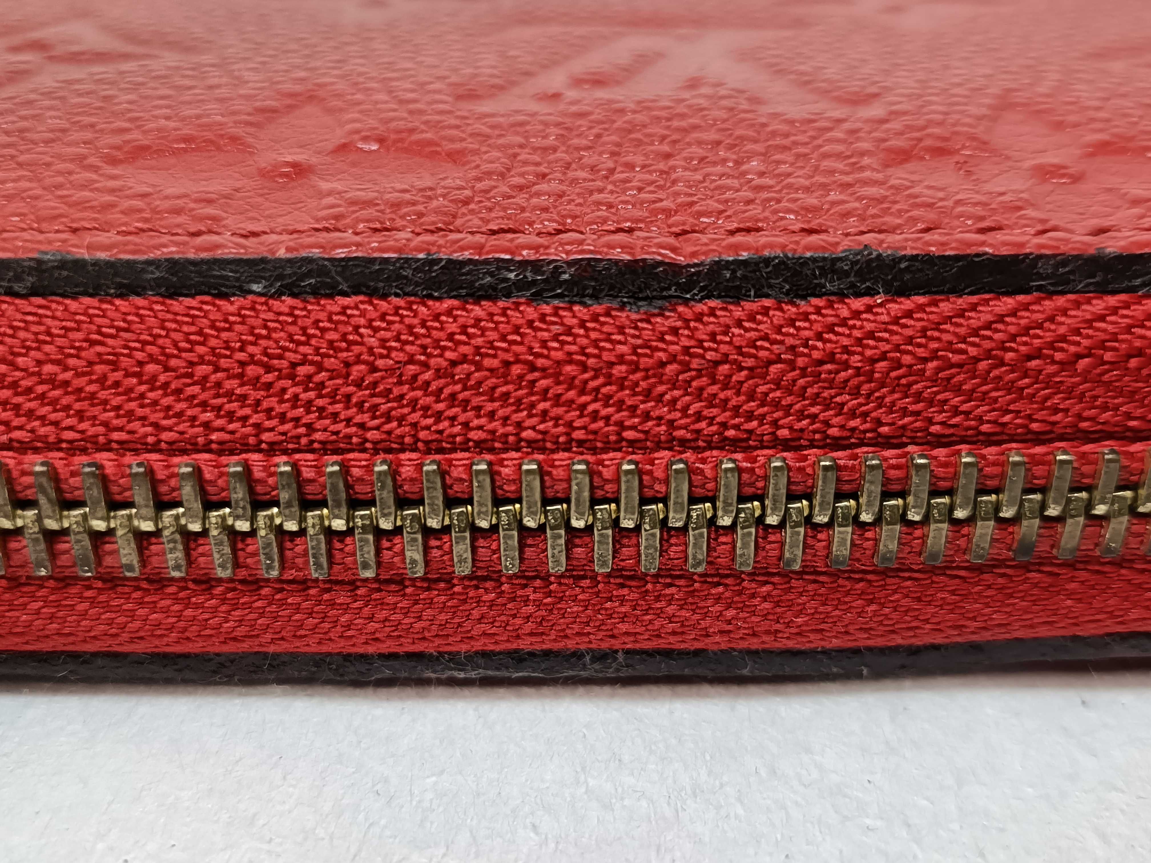Monogram Empreinte M63691 Empreinte Zippy Wallet Red — view 8