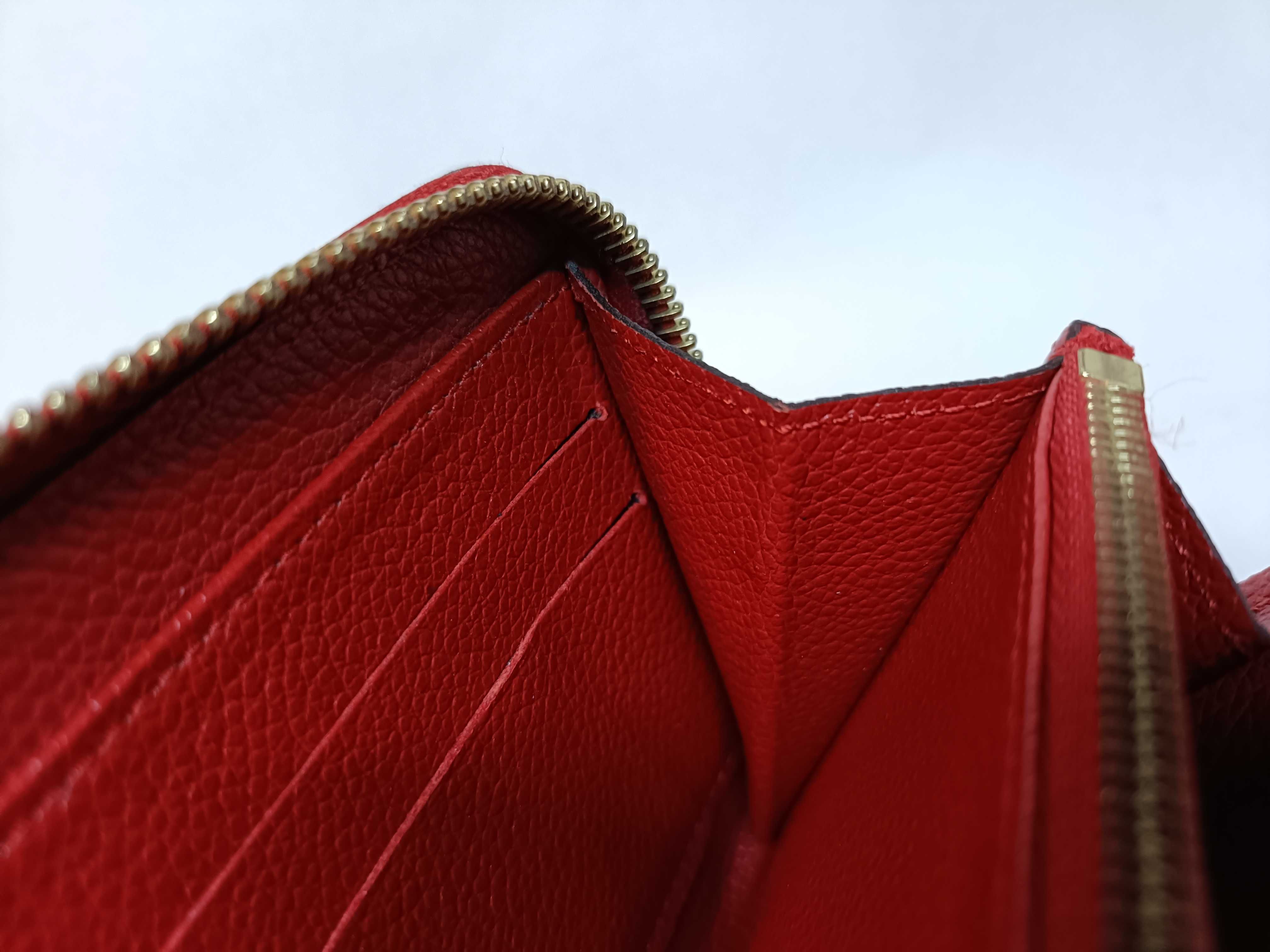 Monogram Empreinte M63691 Empreinte Zippy Wallet Red — view 9