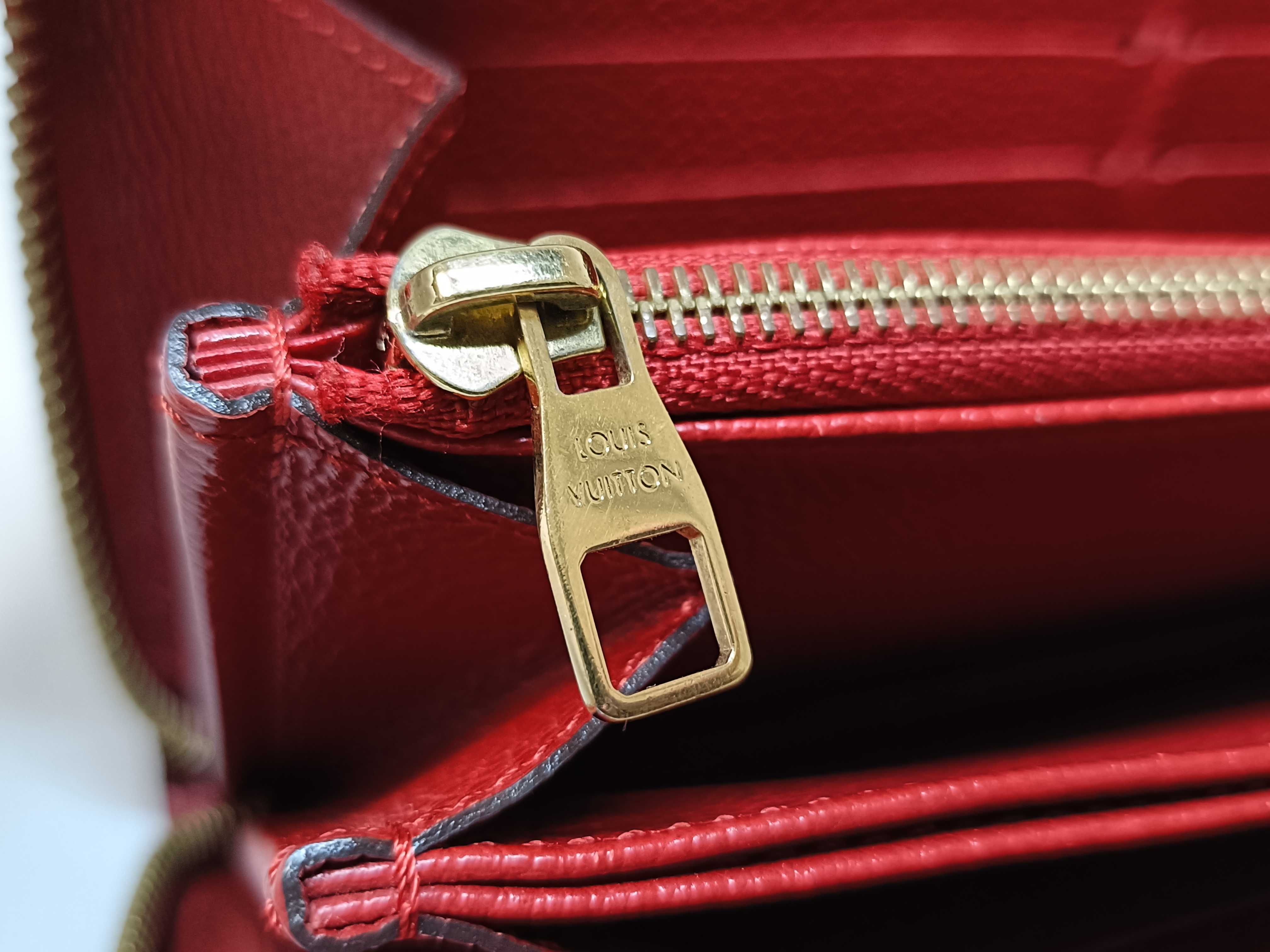 Monogram Empreinte M63691 Empreinte Zippy Wallet Red — view 10
