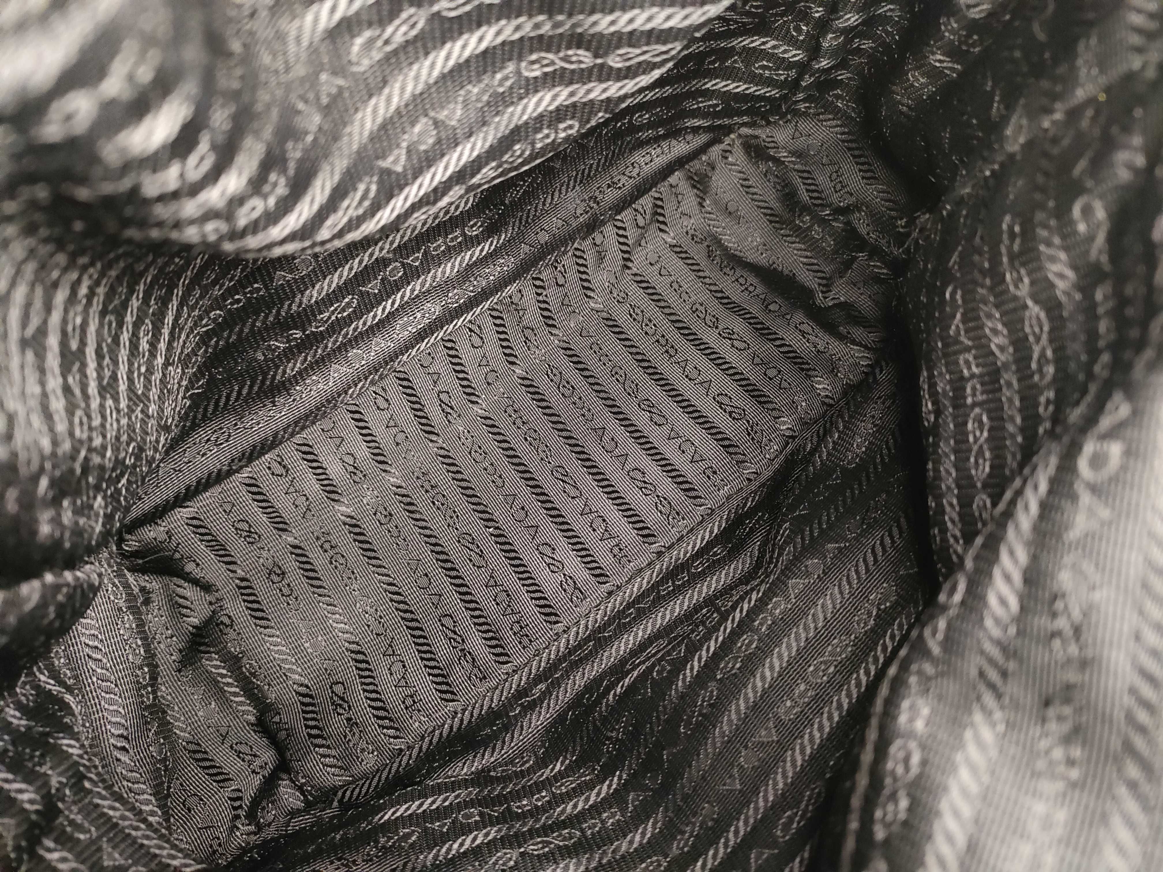 Nylon Shoulder Bag, Grayish Khaki — view 10