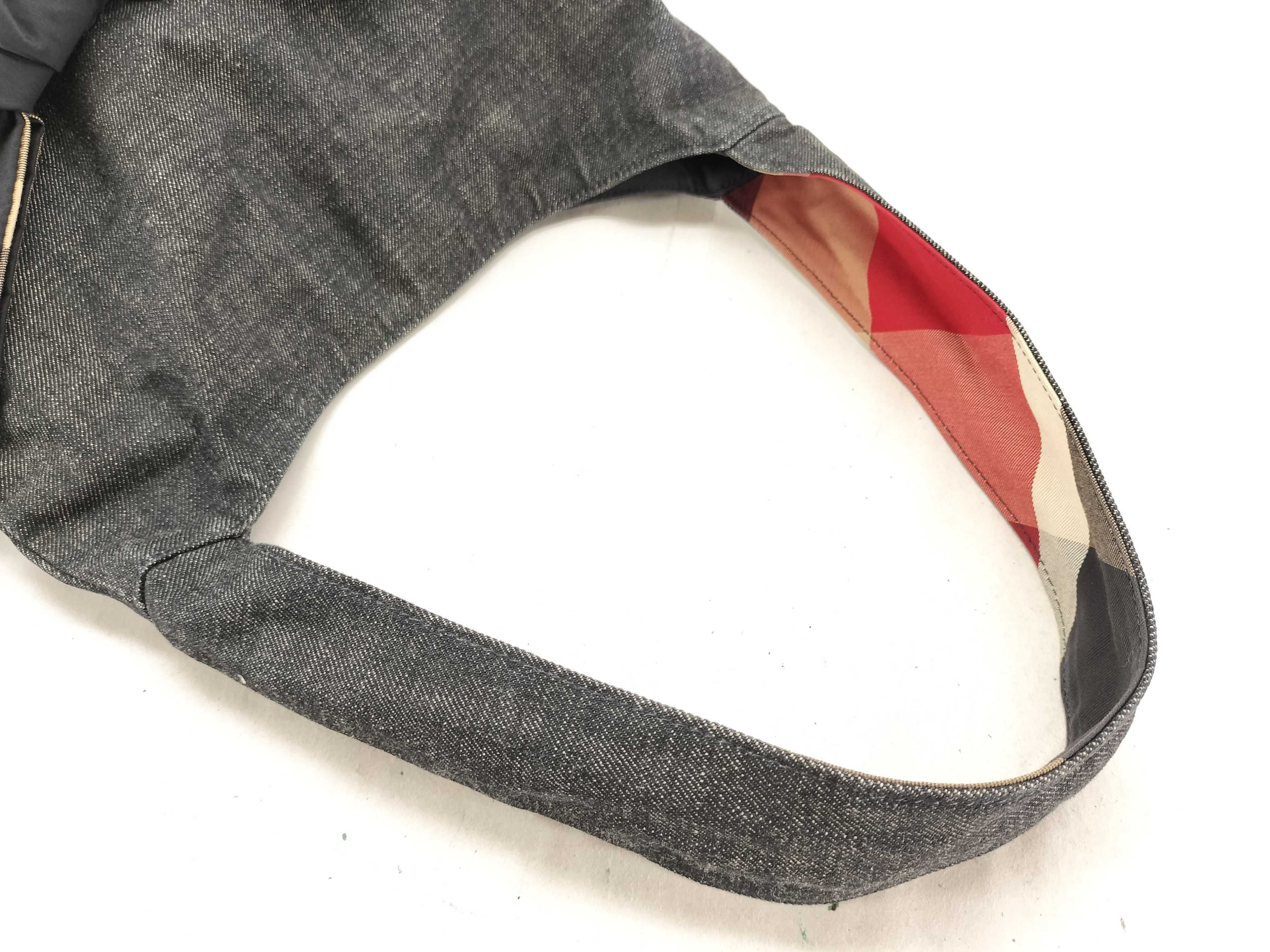 Blue Label Denim Ribbon Shoulder Bag — view 3