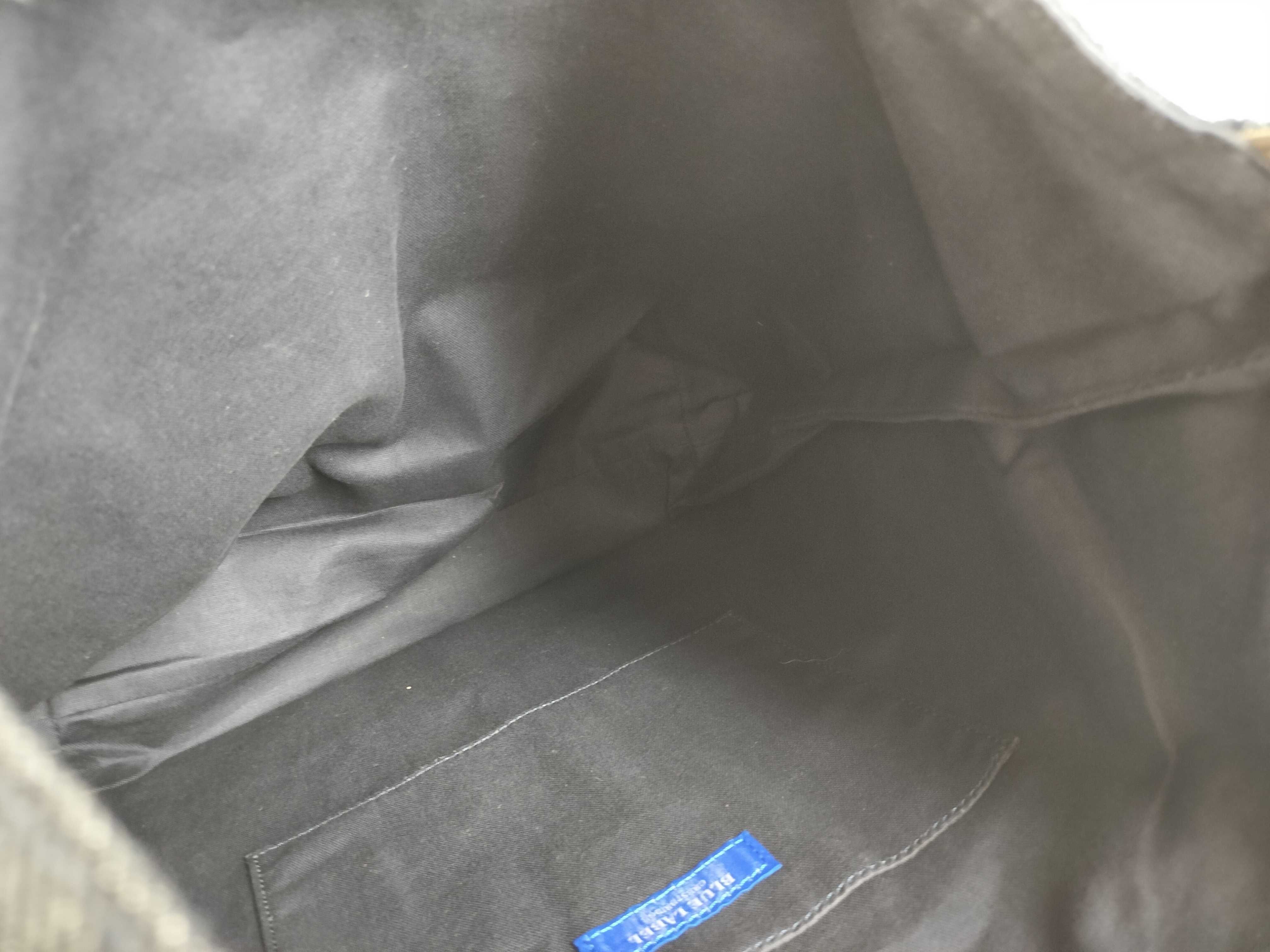 Blue Label Denim Ribbon Shoulder Bag — view 9
