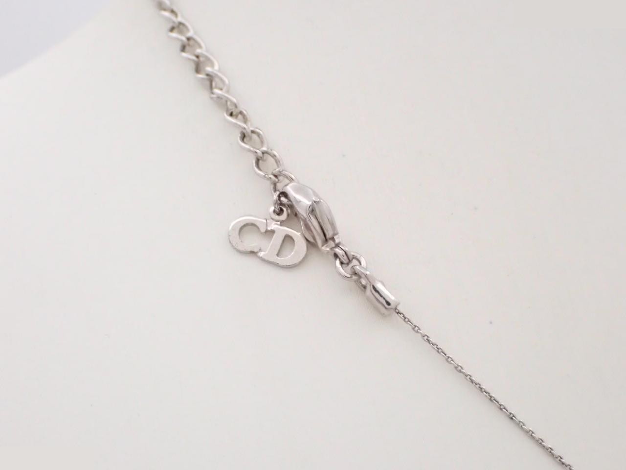 logo necklace, chain approximately 48cm — view 2
