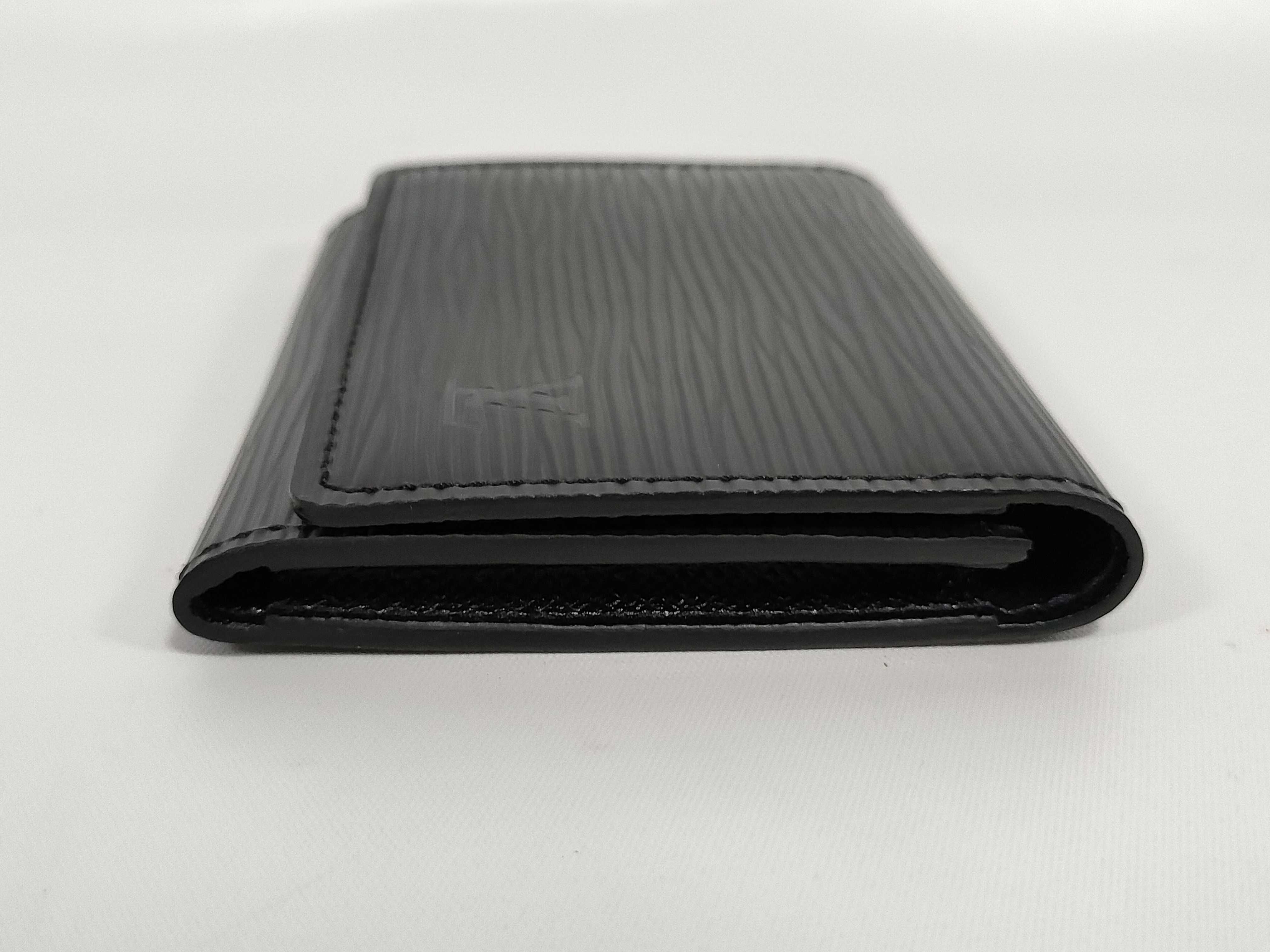 Epi Enveloppe Carte de Visite Noir Card Case — view 3
