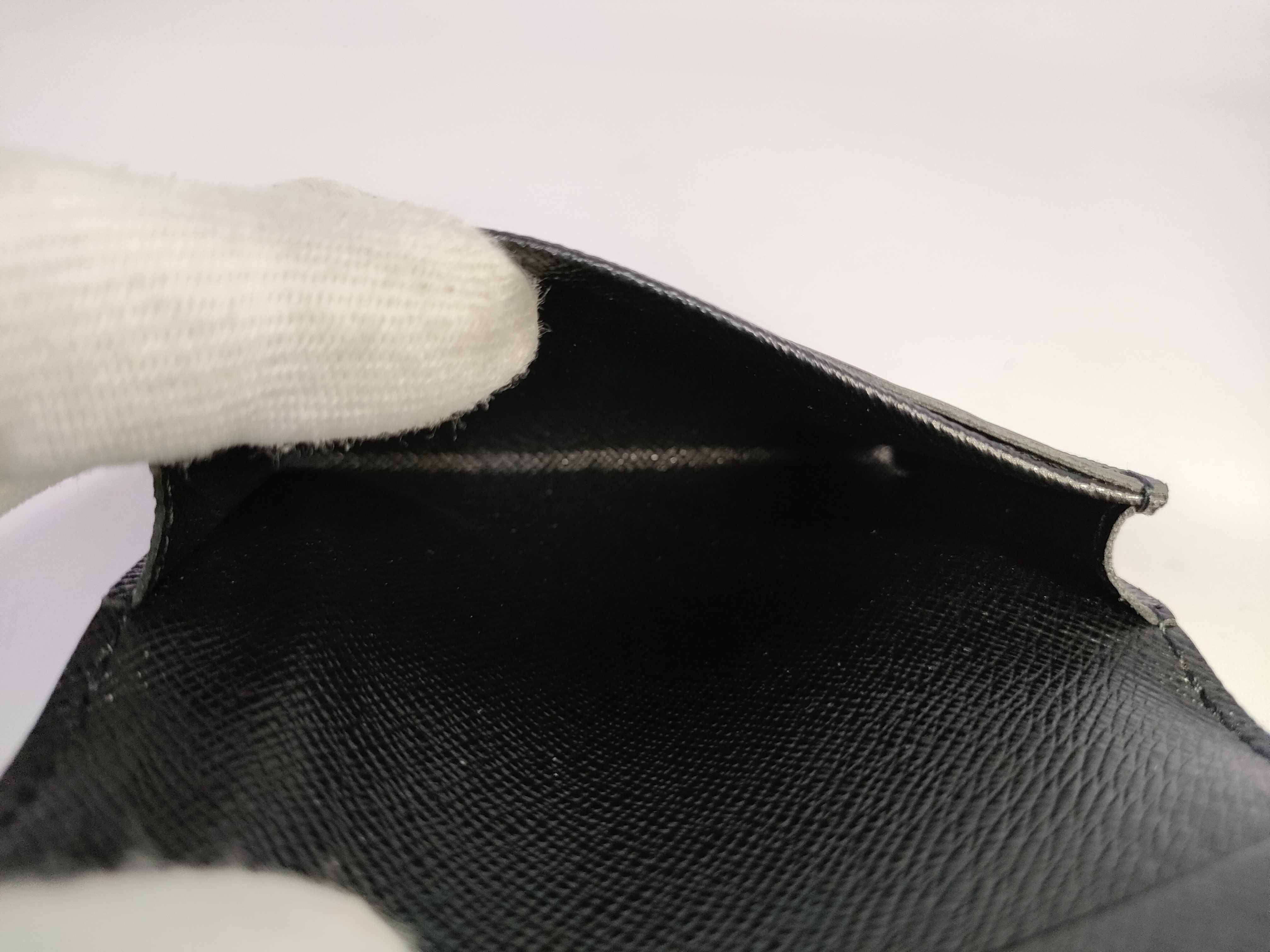 Epi Enveloppe Carte de Visite Noir Card Case — view 10