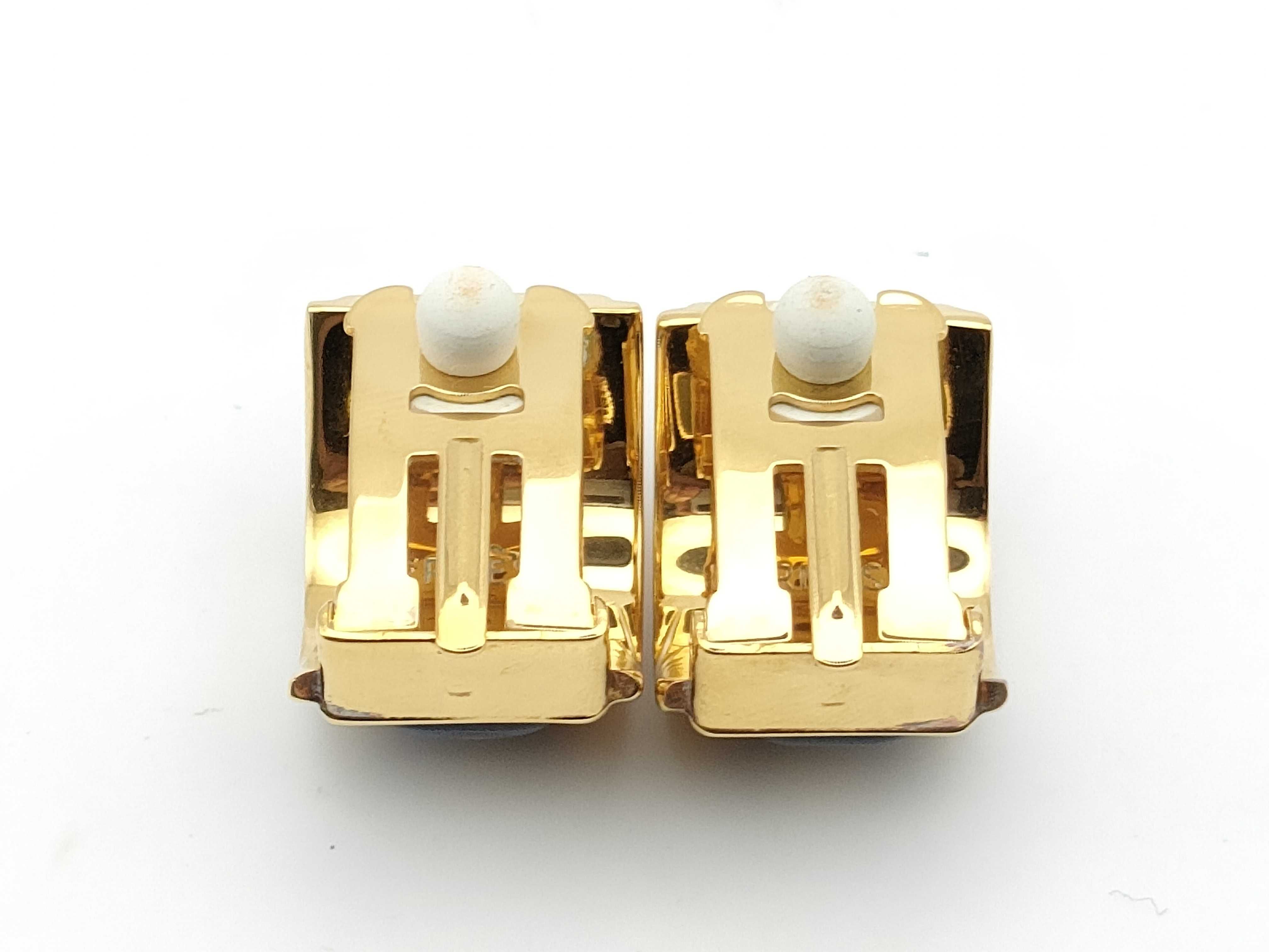 Email Gold Earrings — view 2