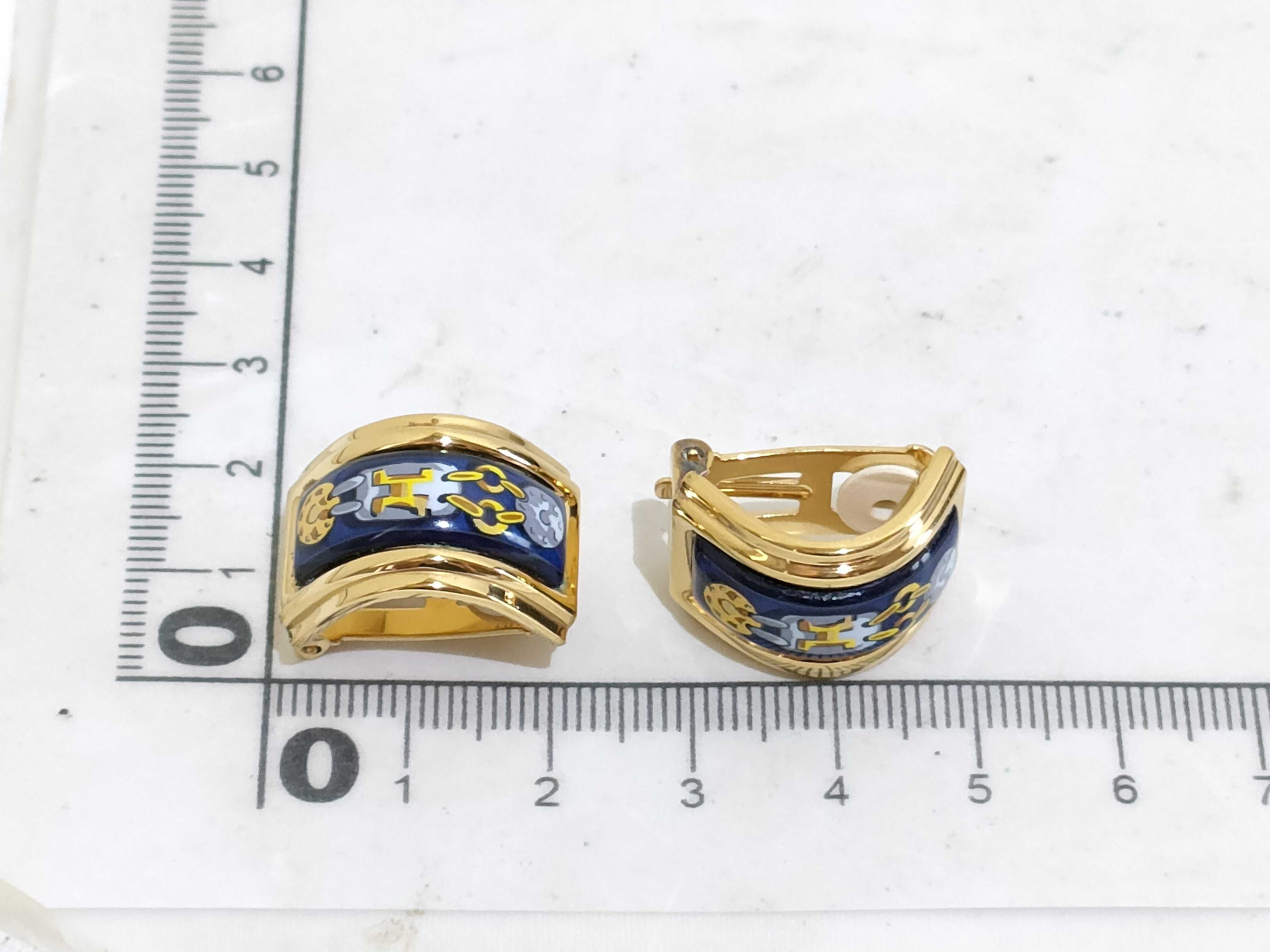 Email Gold Earrings — view 6