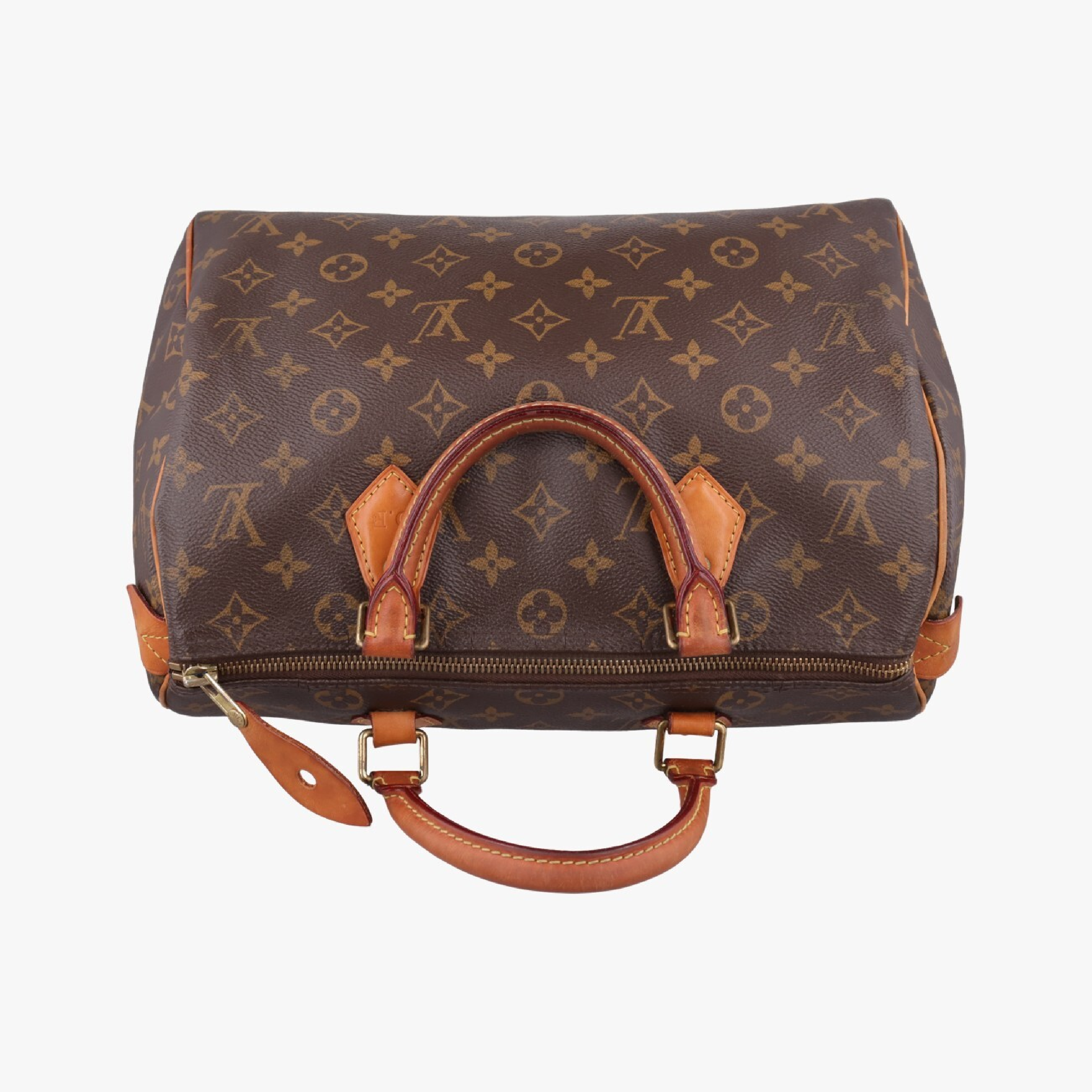 Speedy 30 Monogram/Brown Monogram Canvas M41526 DU1165 Handbag — view 5
