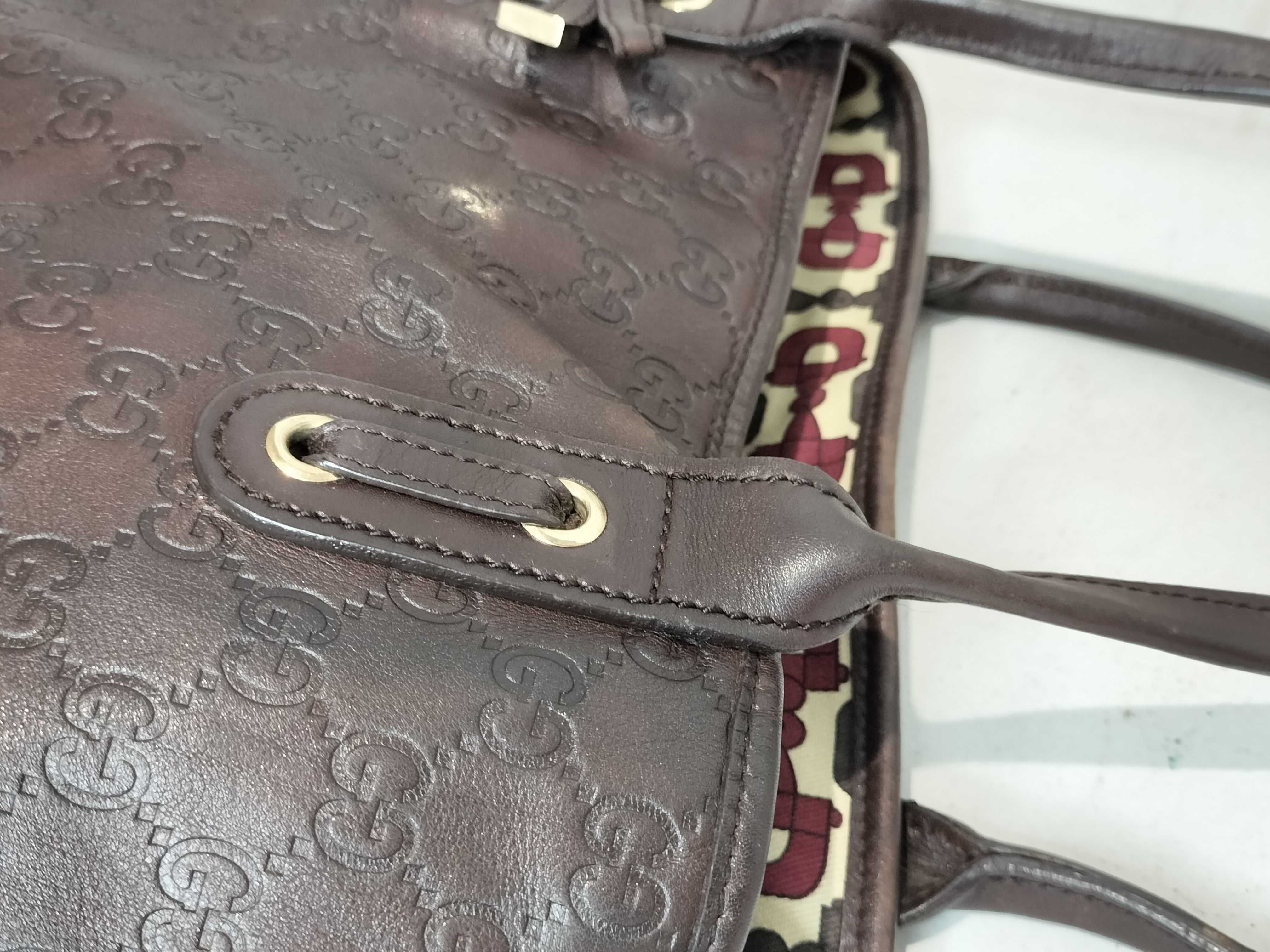 Guccissima Tote Bag Ribbon Handbag — view 6