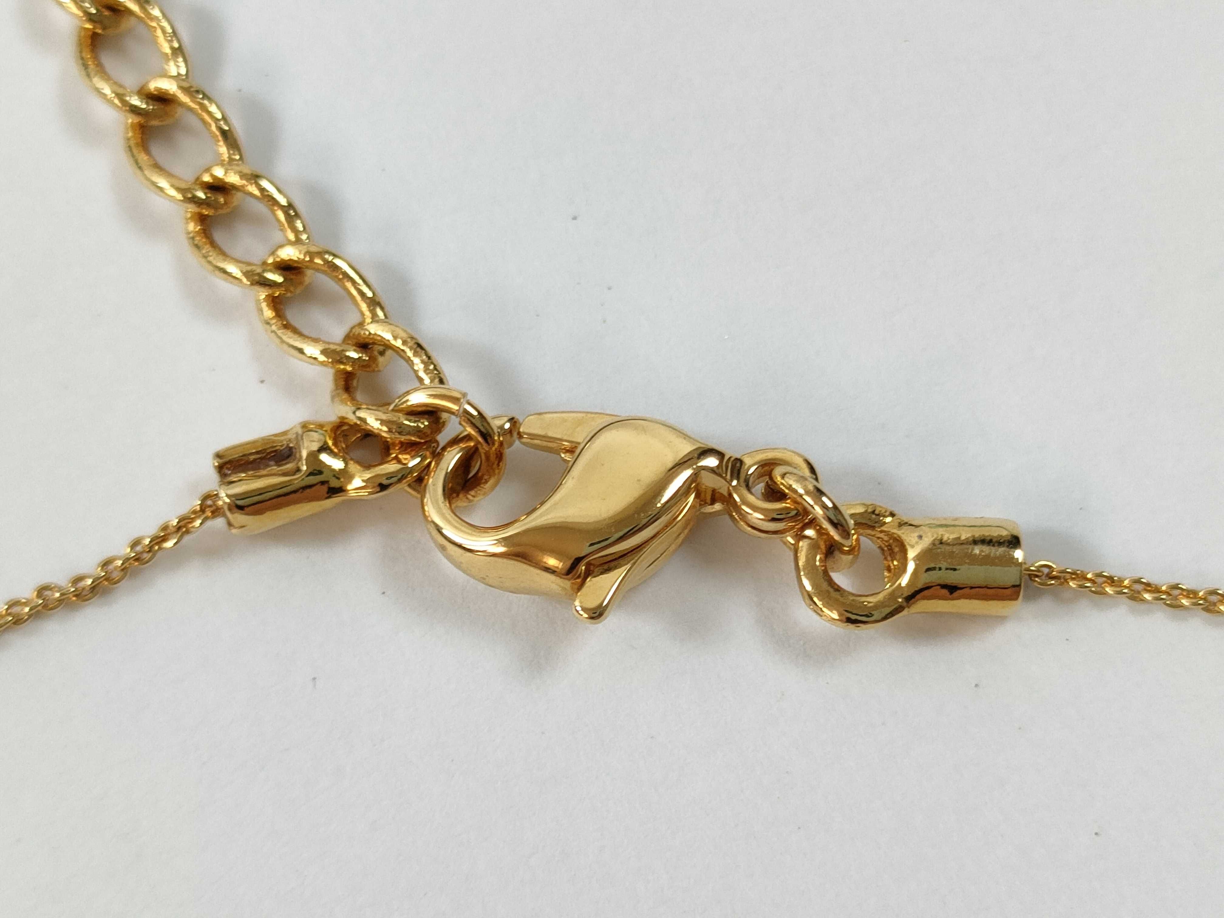 CD Logo Vintage Necklace Metal Gold Women's Necklace — view 8
