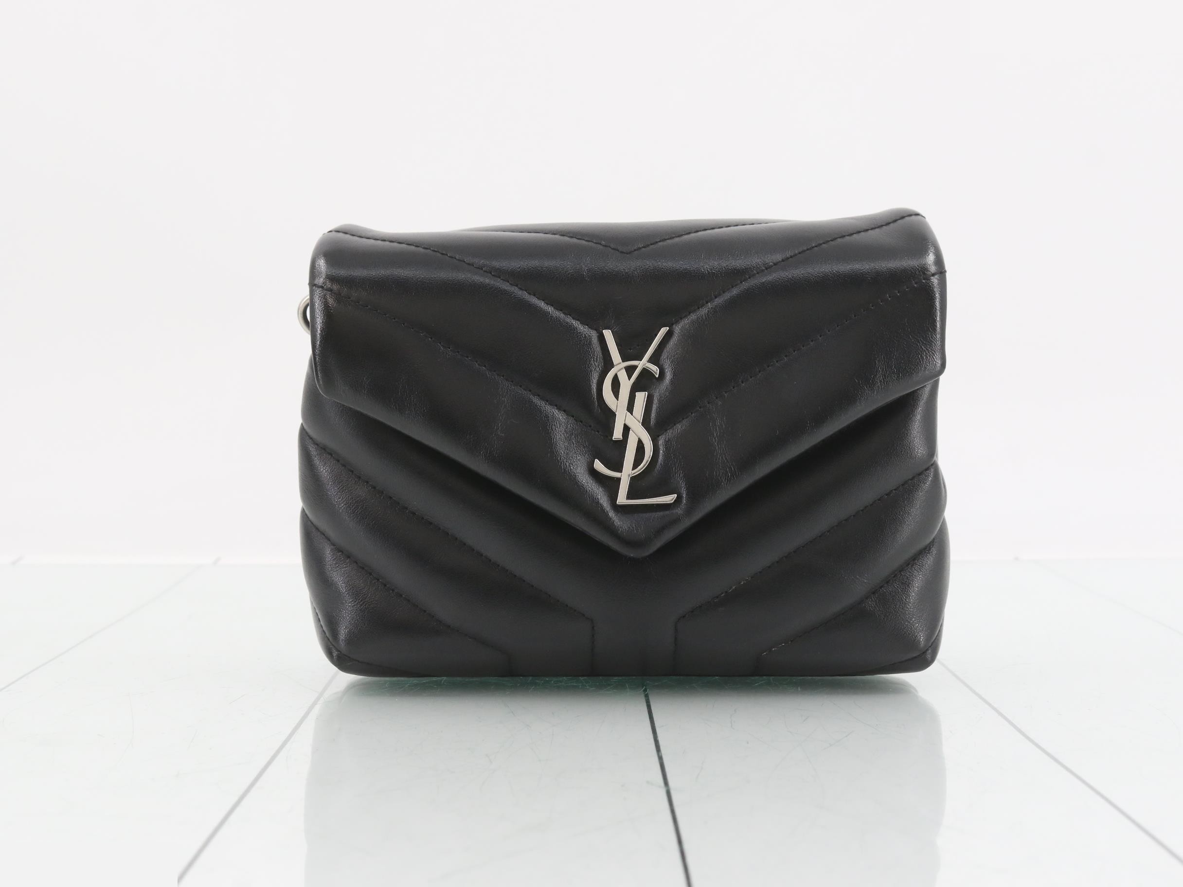 Lulu Shoulder Bag, Leather, Black