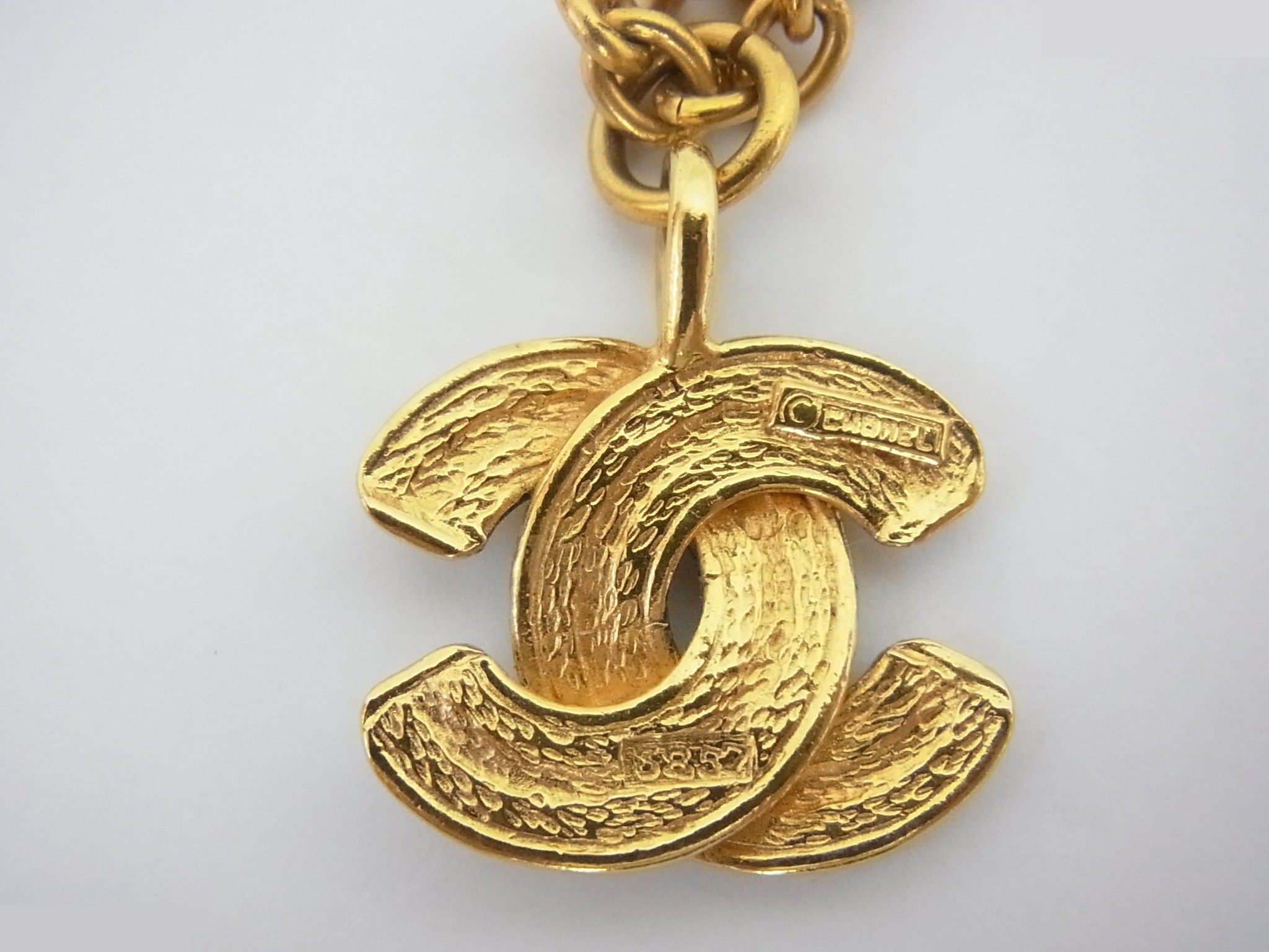 Coco Mark Matelassé Necklace, Chain approx. 58cm — view 3