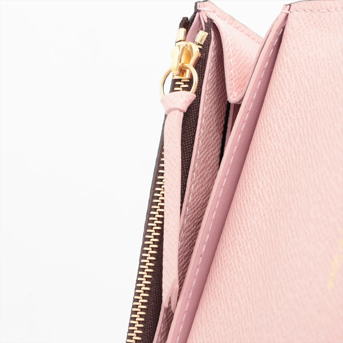 Monogram Portemonnaie Rosalie M62361 Rose Ballerine Coin Case (RFID detected) — view 8