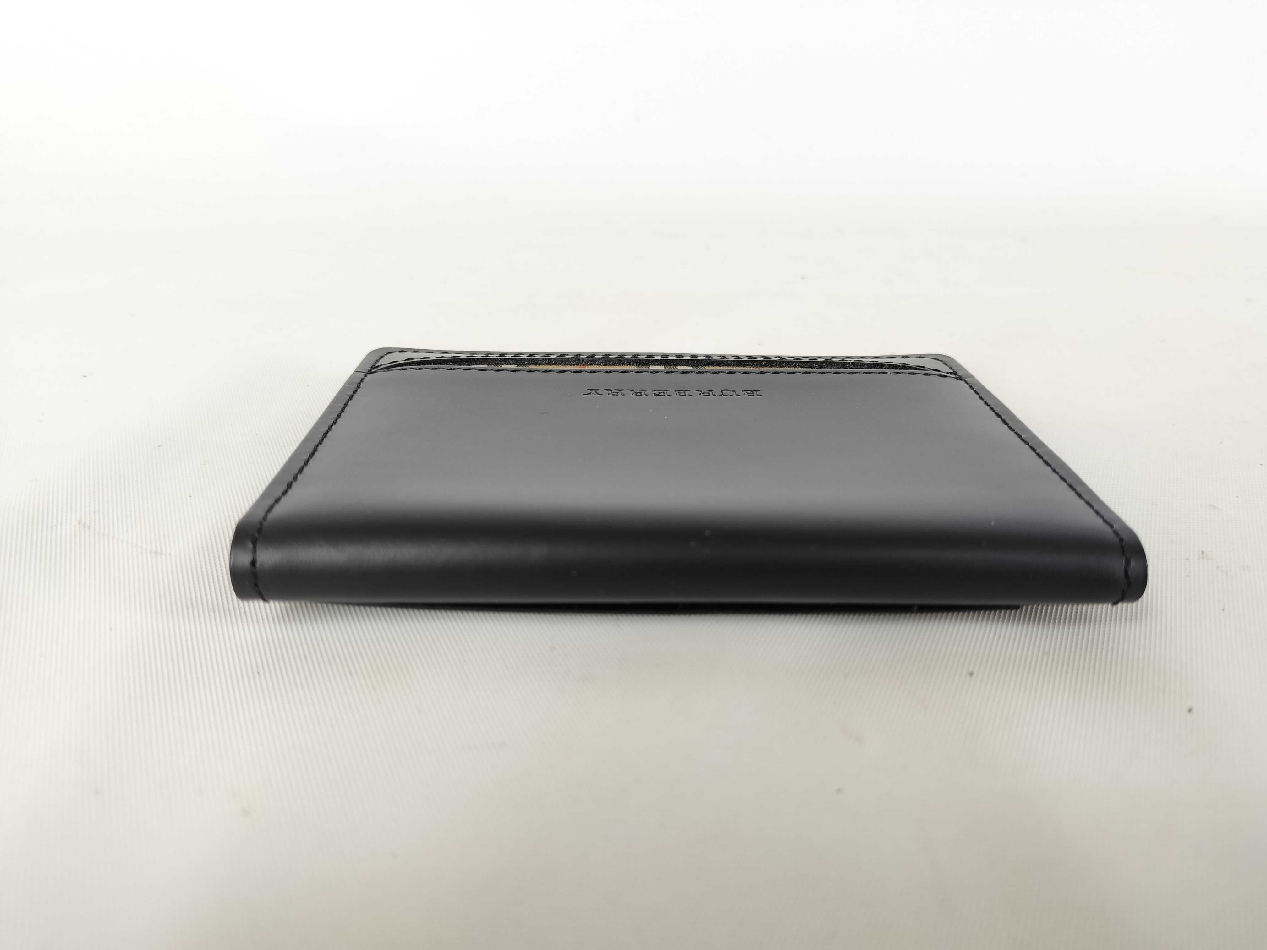 Leather Card Case, Black (Card Case/Pass Case/Business Card Holder) — view 5