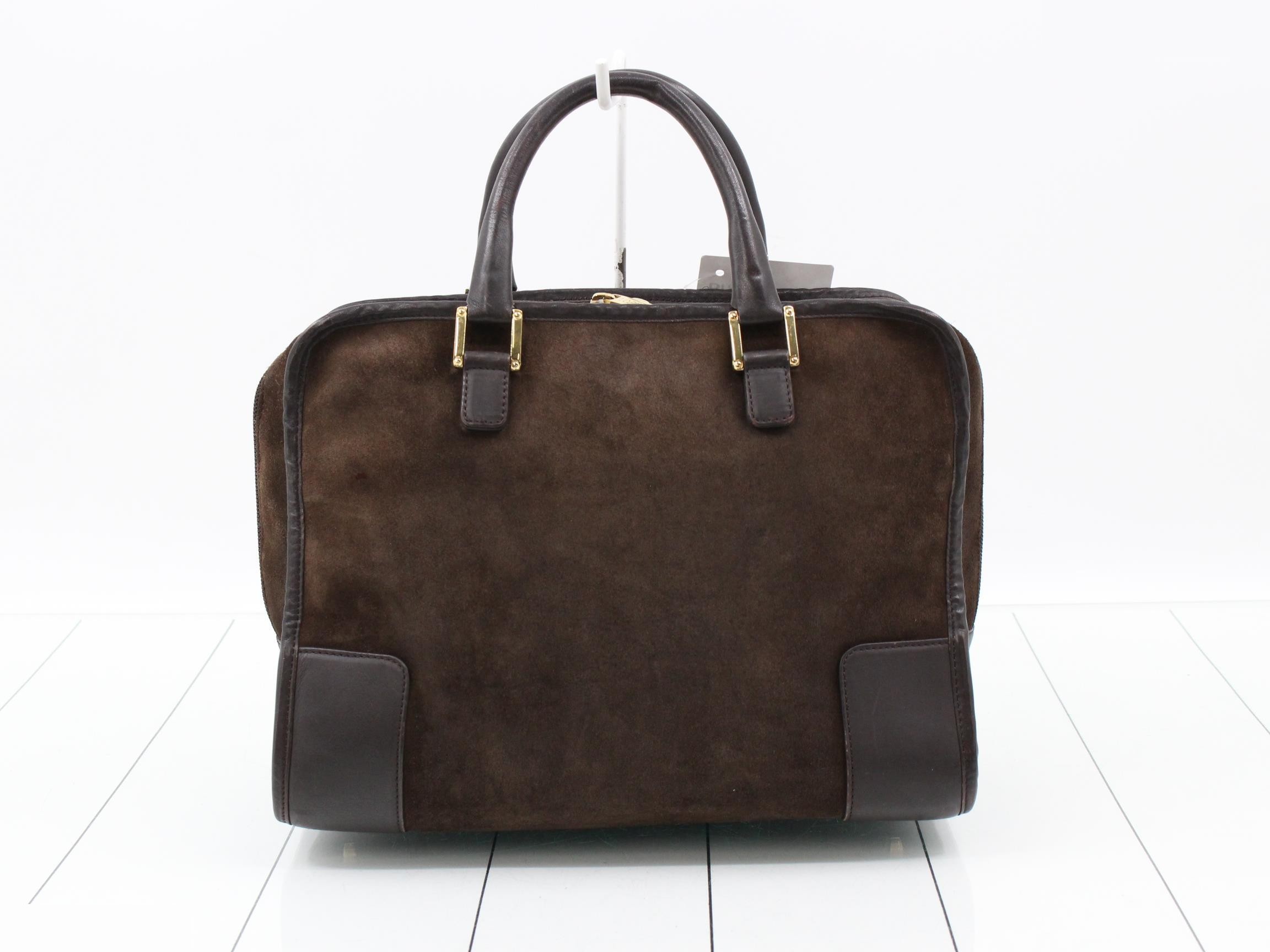 Amazona Suede/Leather Handbag — view 2