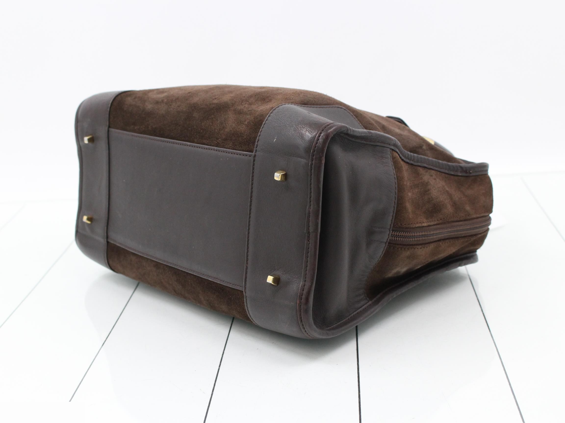Amazona Suede/Leather Handbag — view 6