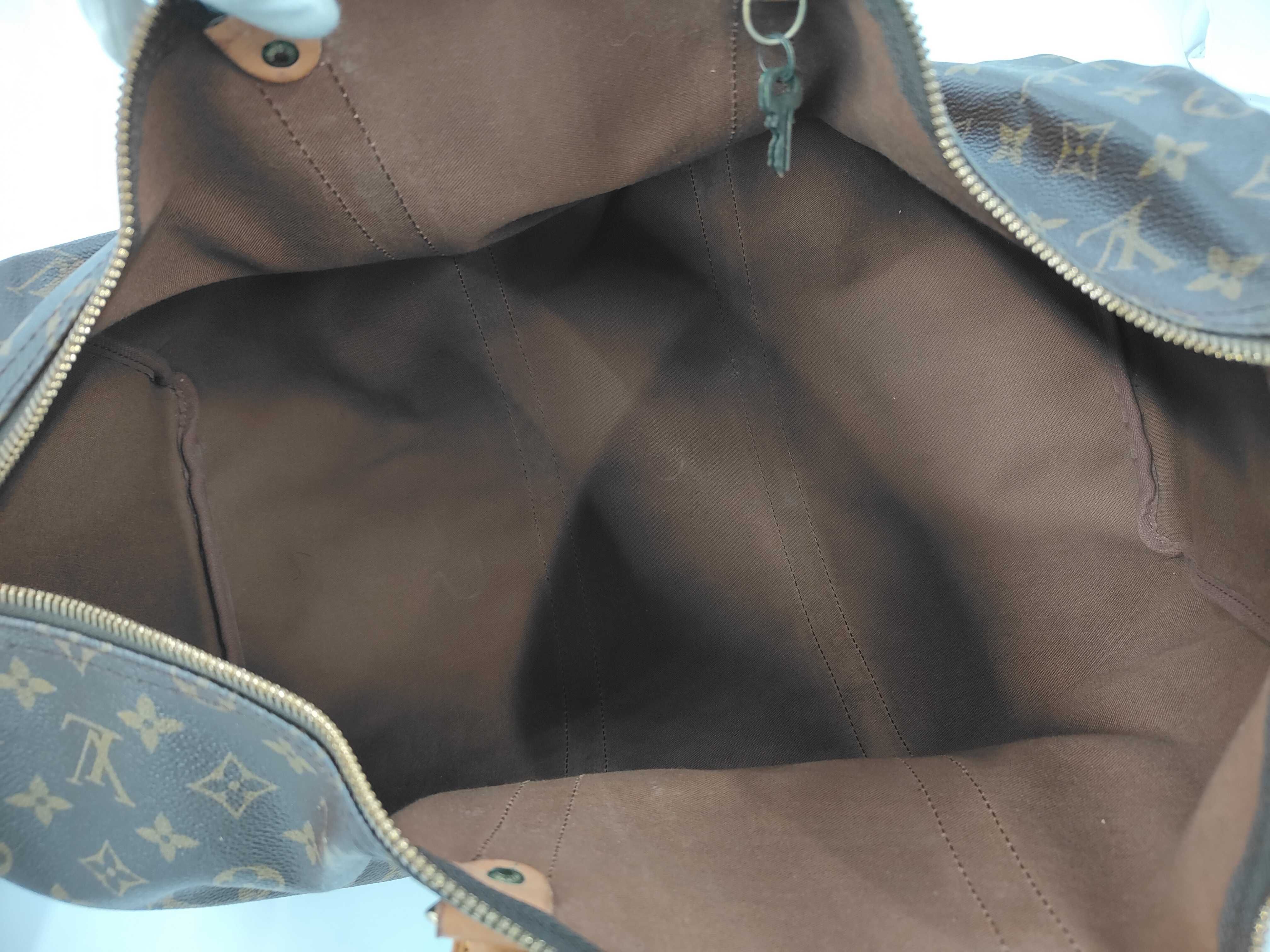 Monogram Keepall Boston Bag — view 8