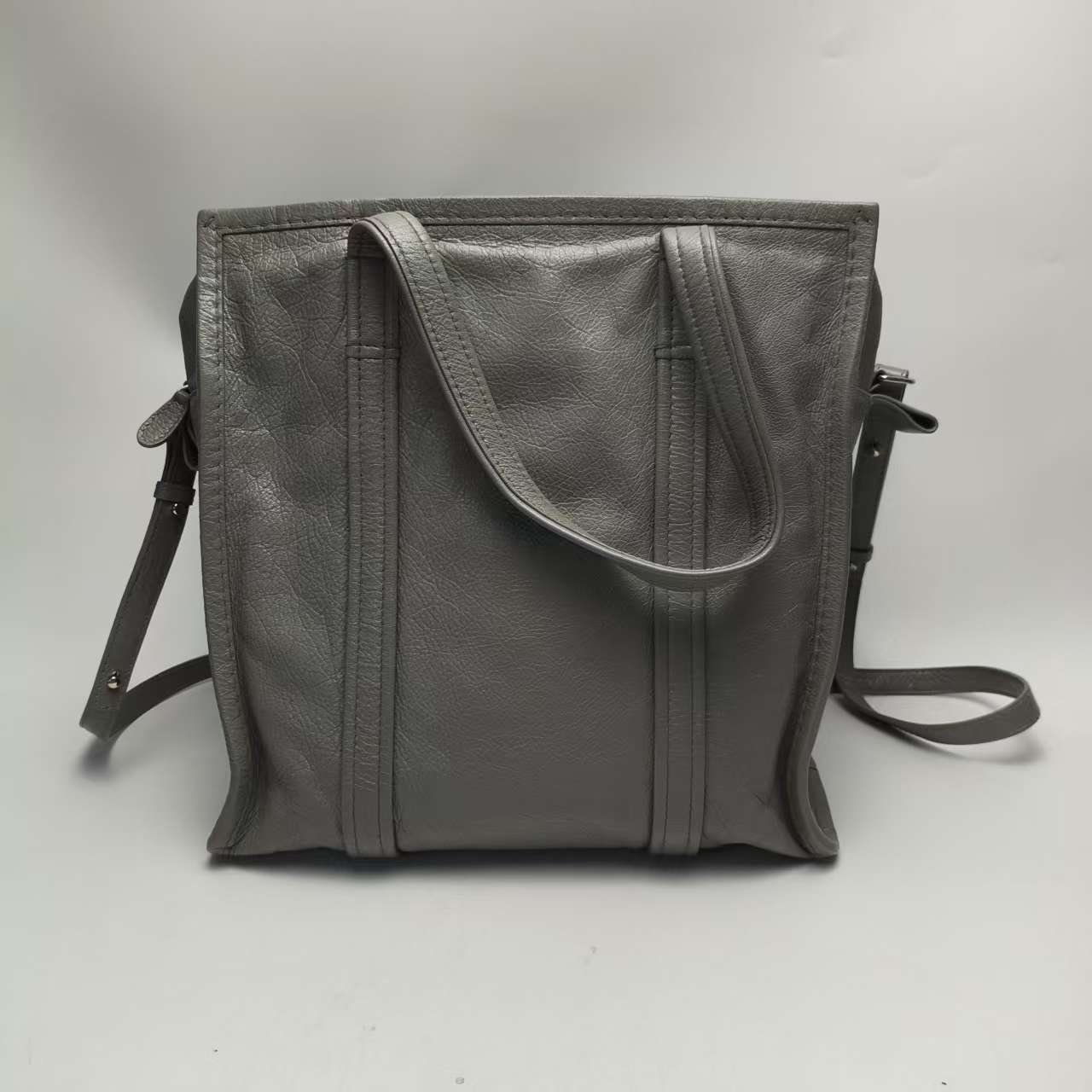 【*Shipped from: China*】BALENCIAGA Bazaar Leather Shoulder Bag — view 2