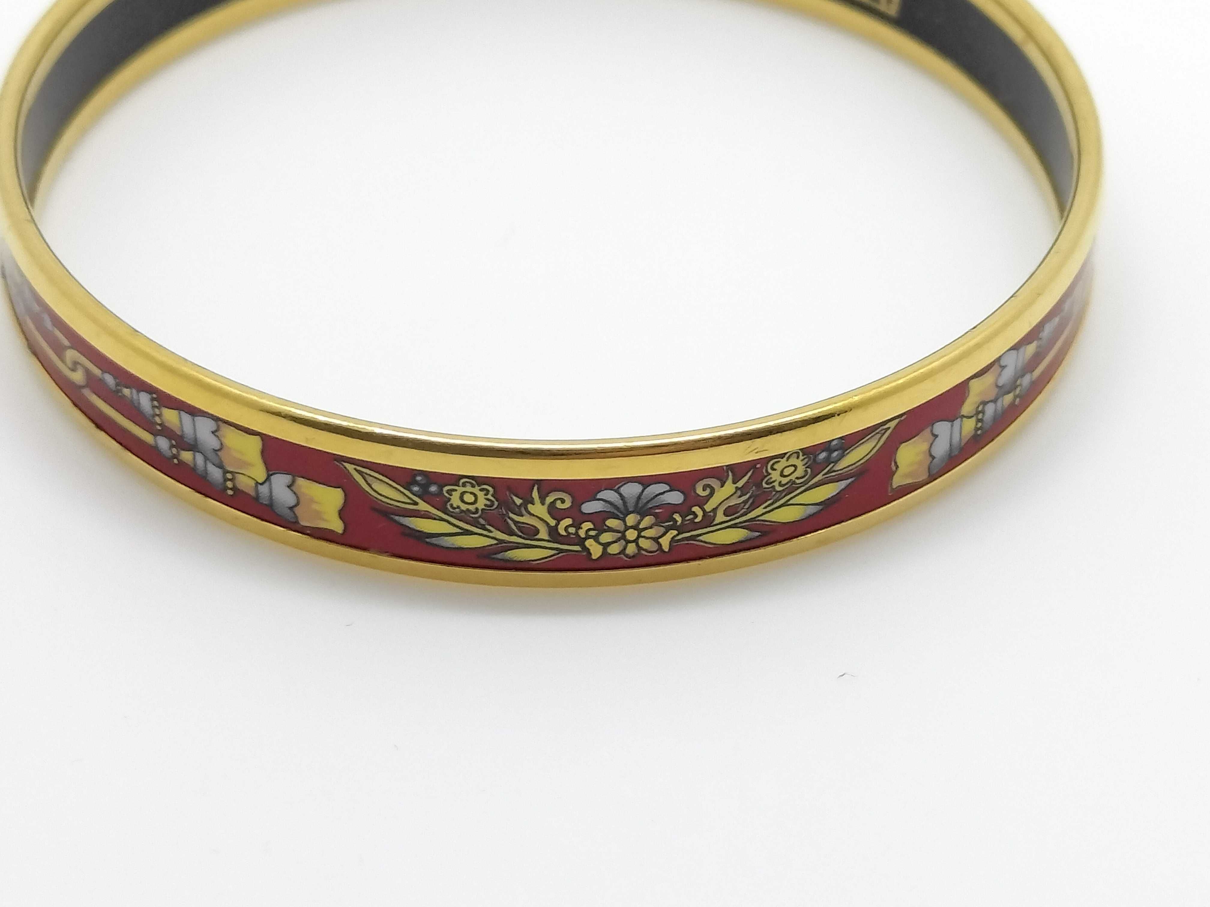 Enamel Bangle Bracelet — view 2