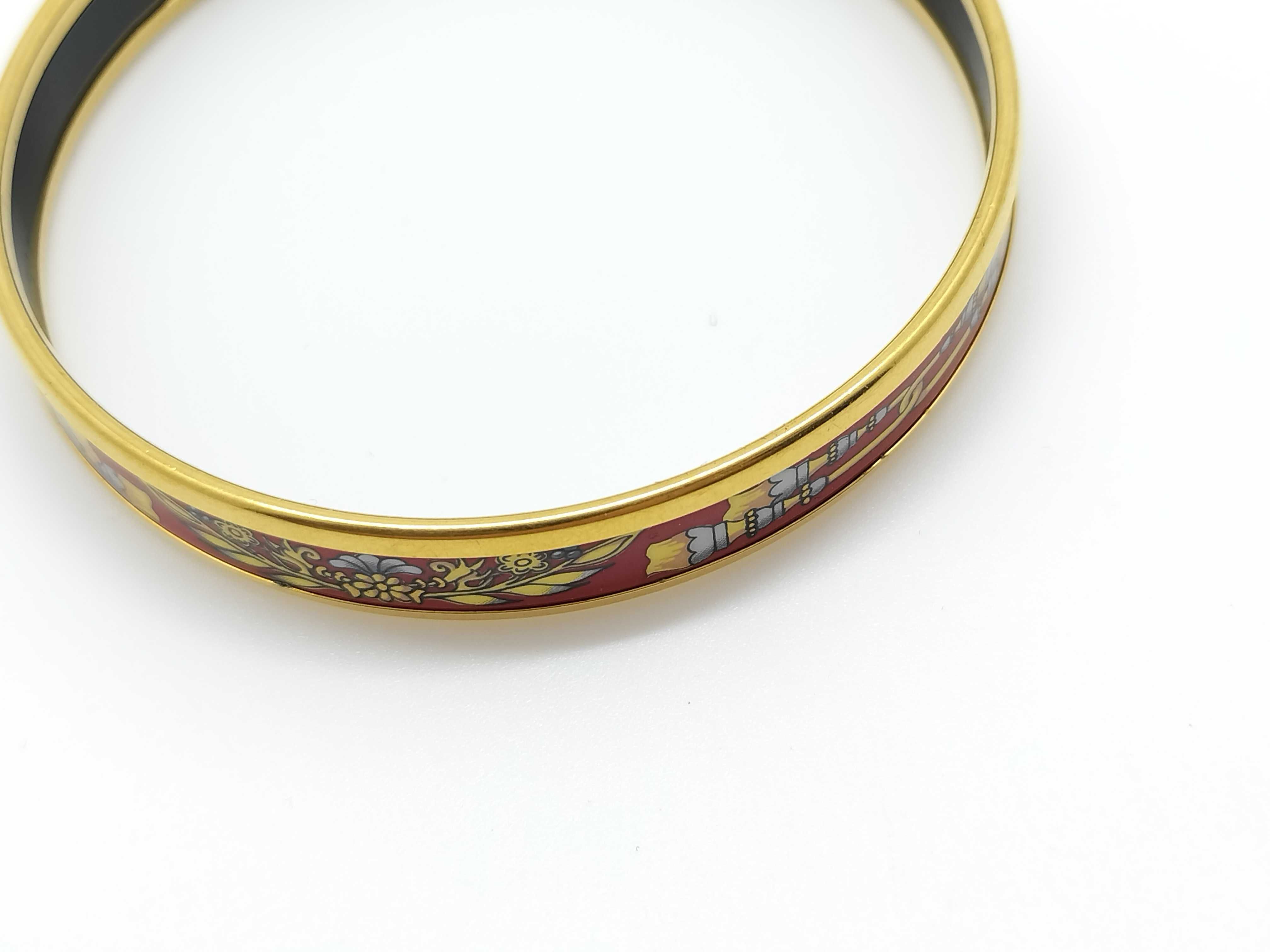 Enamel Bangle Bracelet — view 8