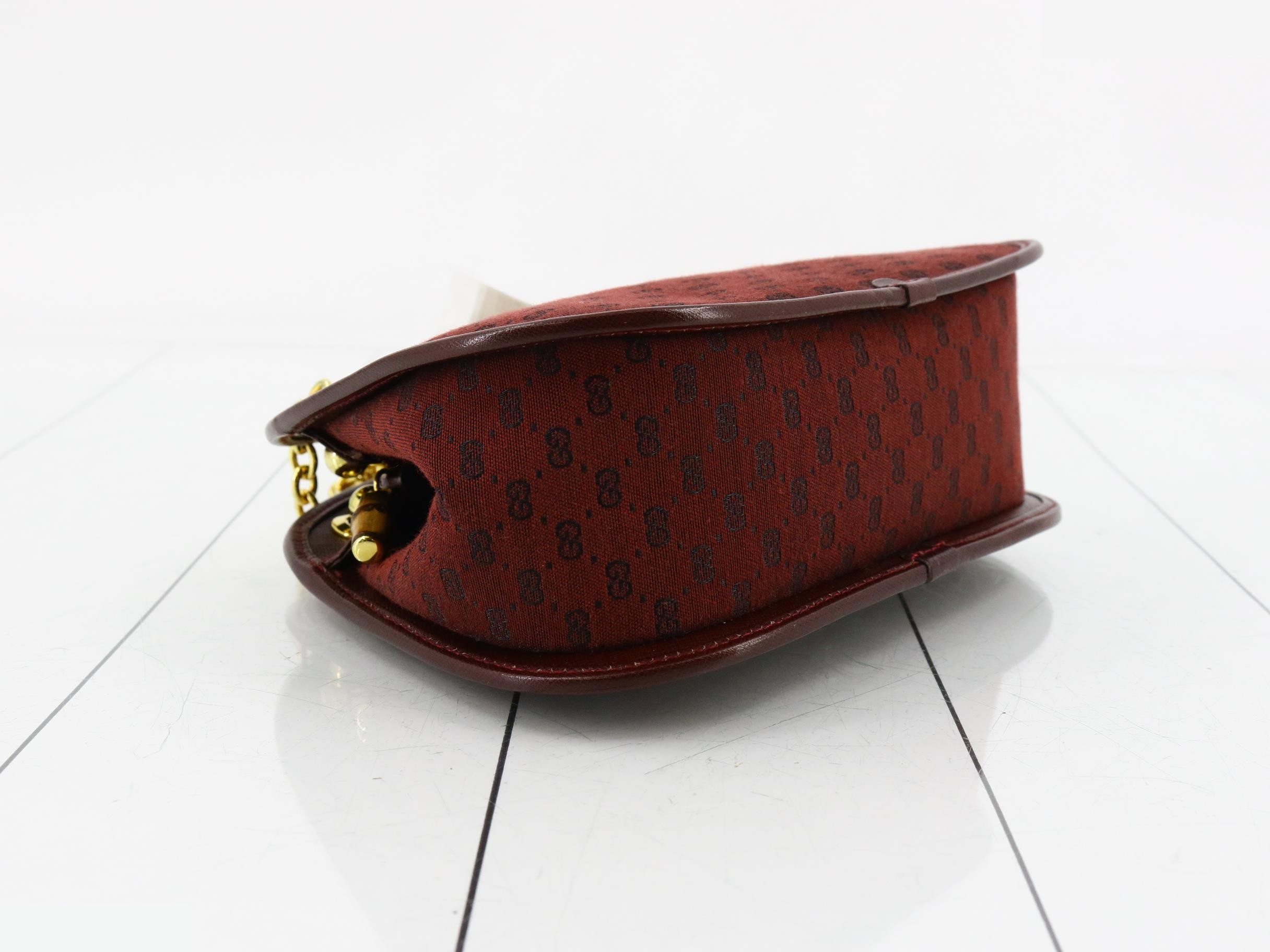 Micro GG Bamboo Chain Semi-Shoulder Bag — view 5