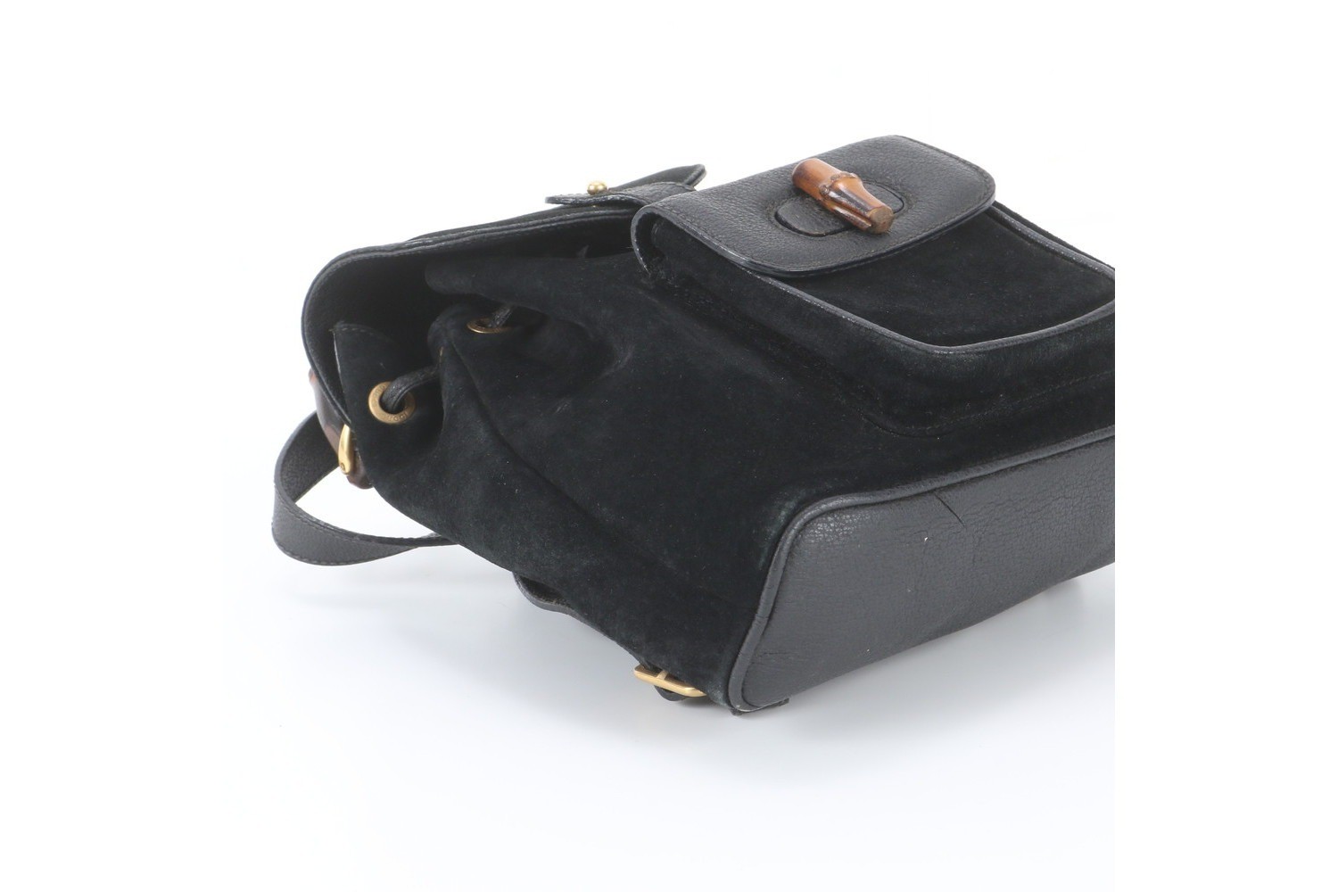 Bamboo Leather Backpack/Shoulder Backpack — view 5