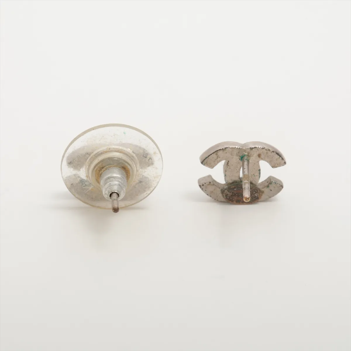 Coco Mark D10V Earrings (Pair) GP x Rhinestones. — view 2