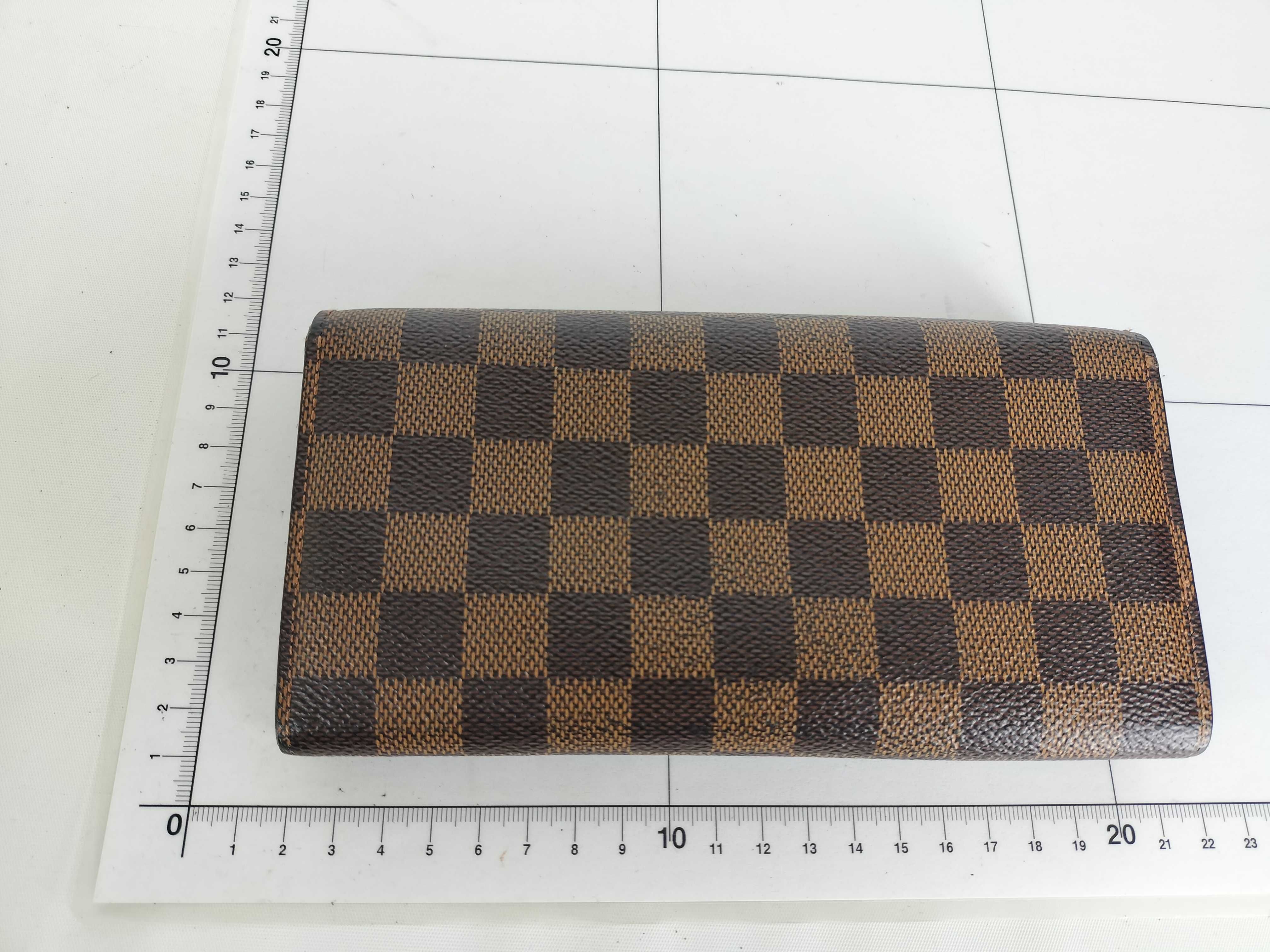 Damier Portefeuille Sarah wallet with initials — view 14