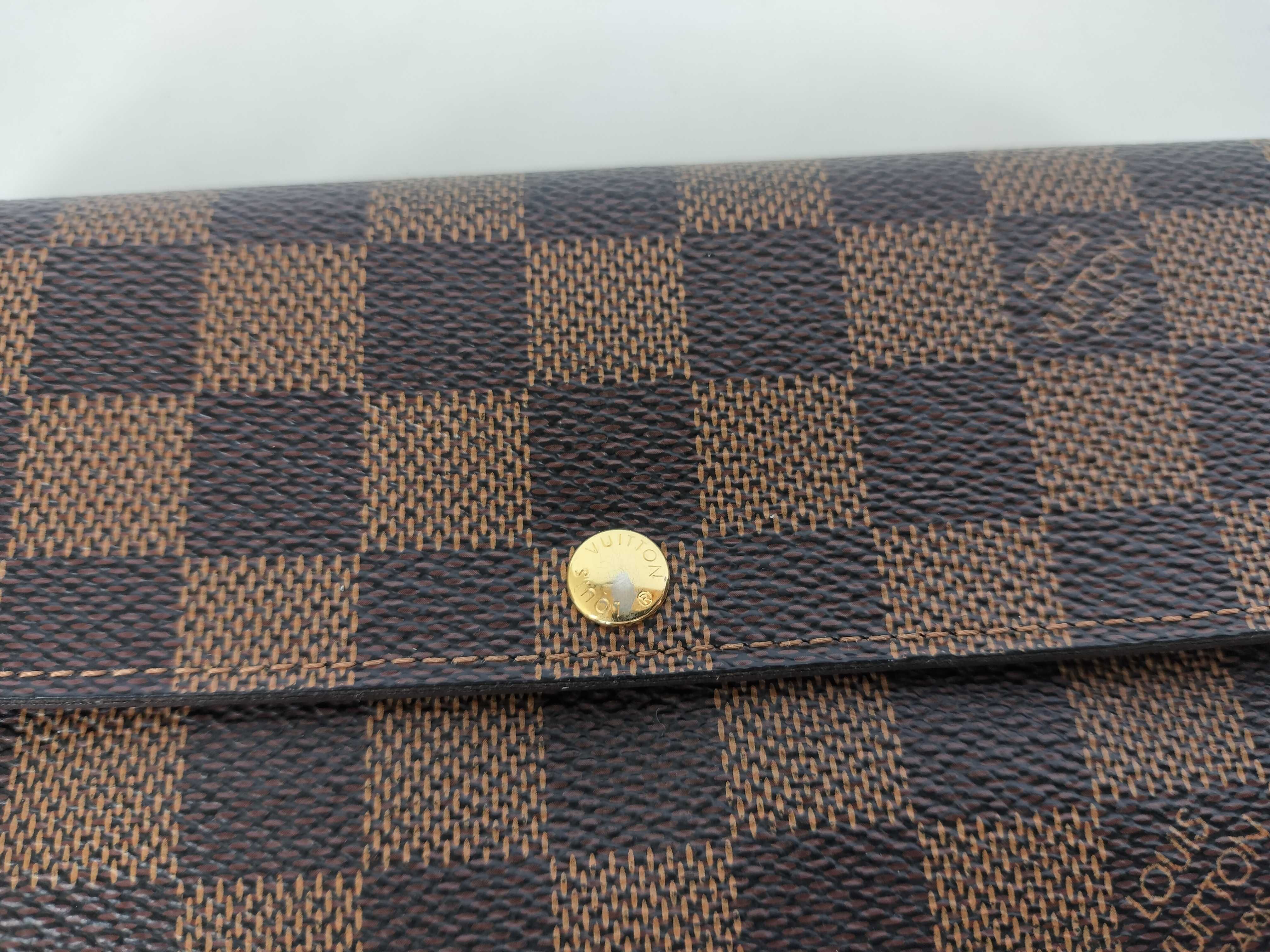 Damier Portefeuille Sarah wallet with initials — view 5