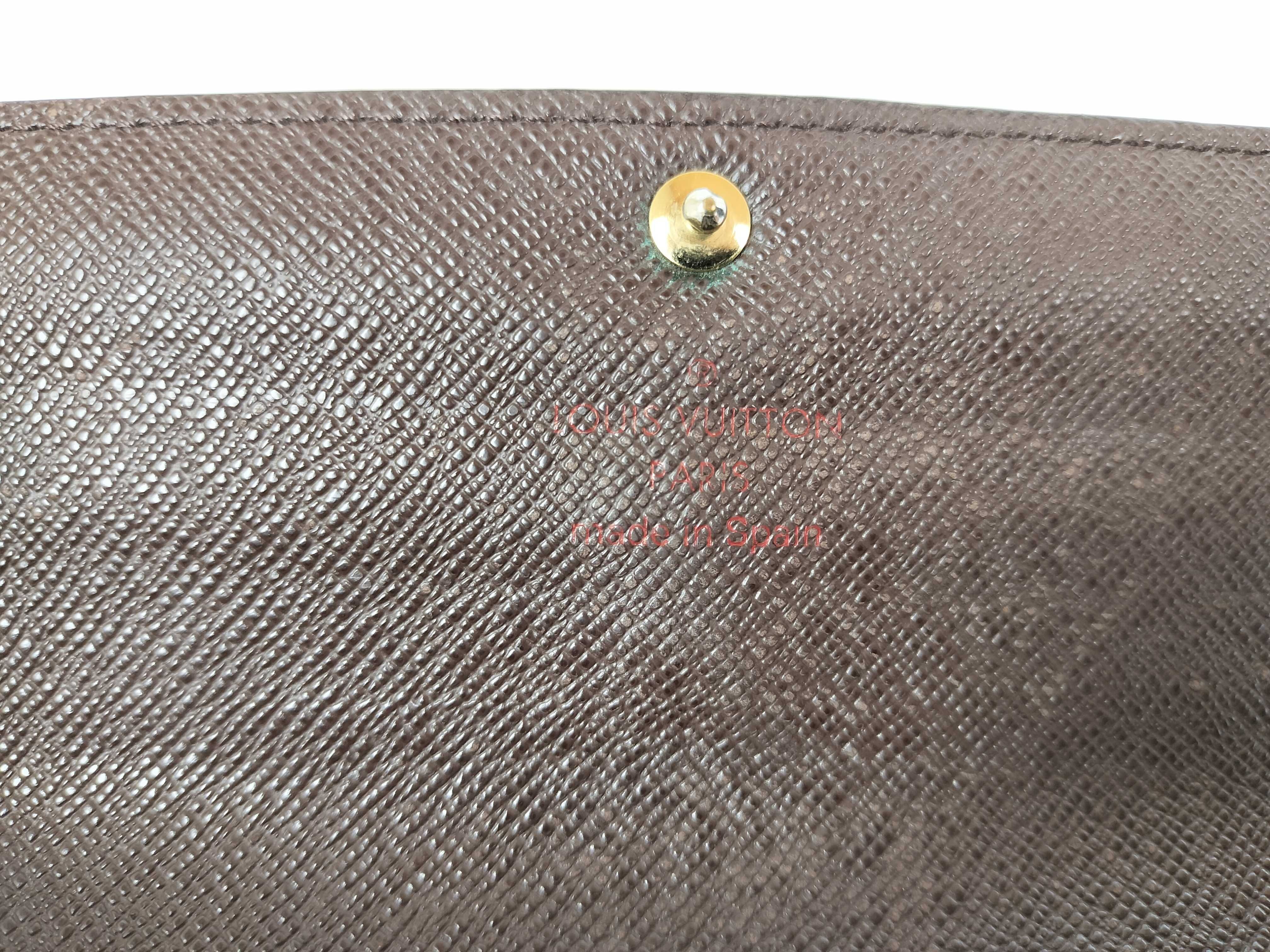 Damier Portefeuille Sarah wallet with initials — view 7