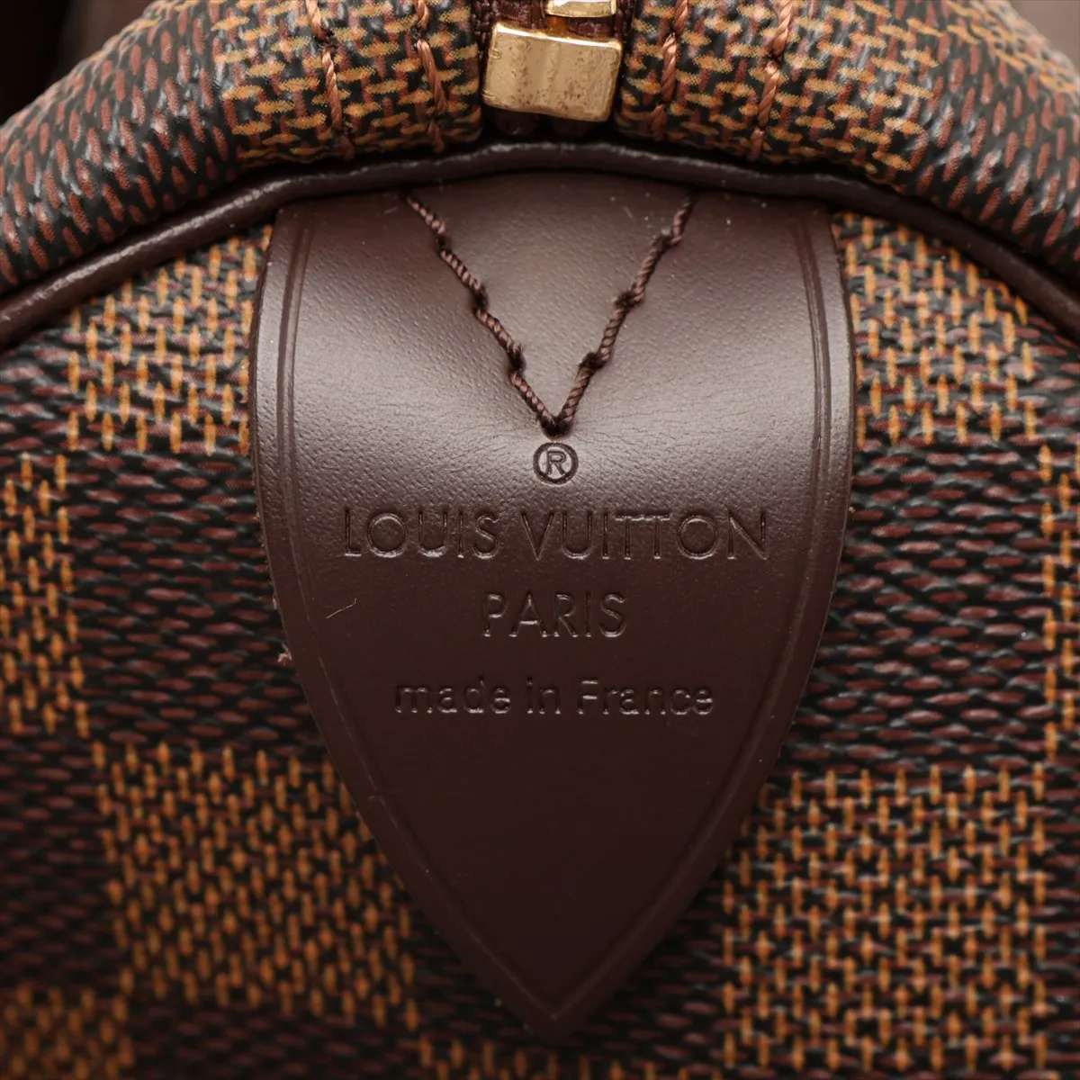 Damier Speedy 30 N41531 DU0078 Brown — view 10