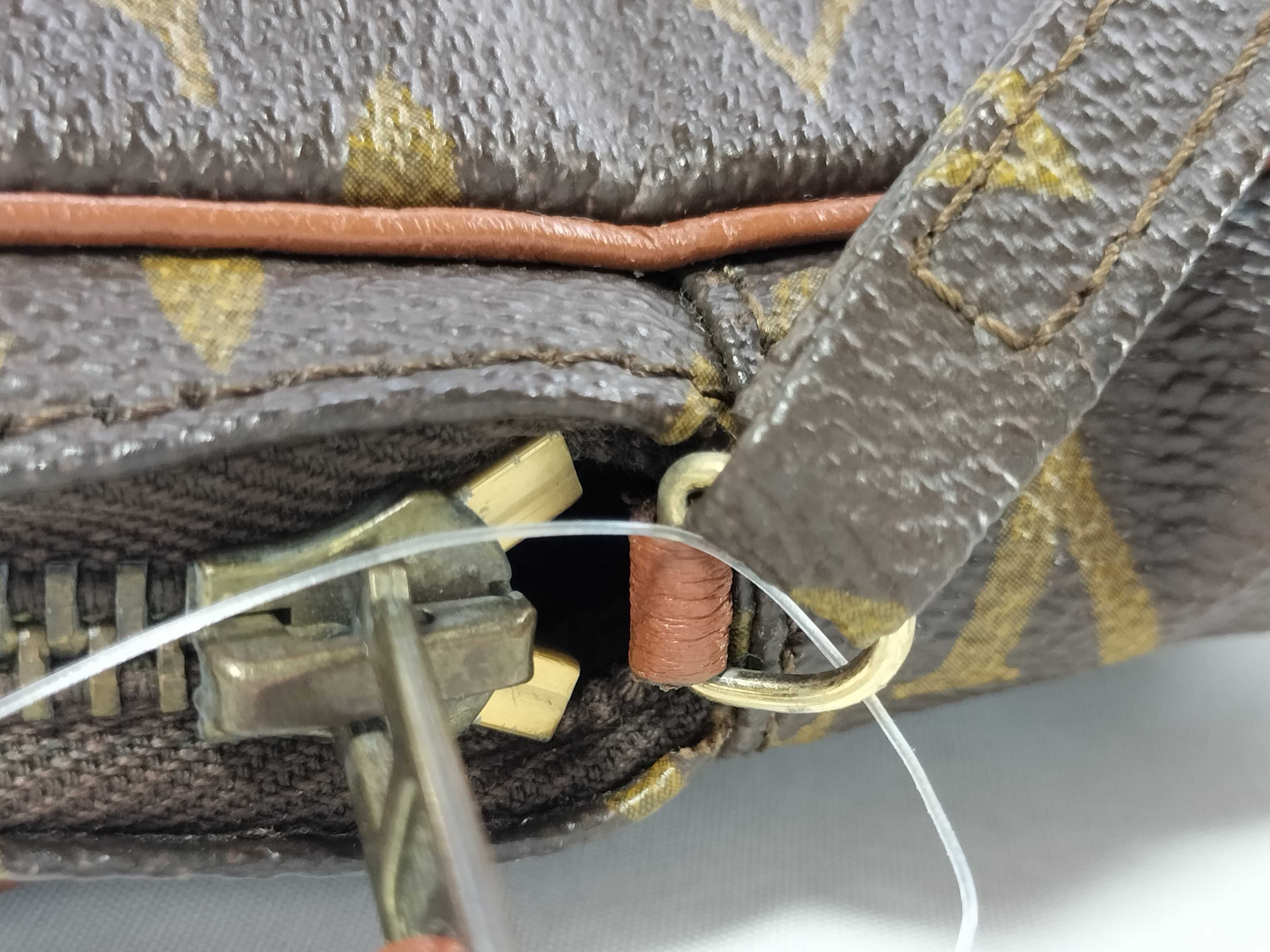 Monogram Old Mini Danube Shoulder Bag — view 3