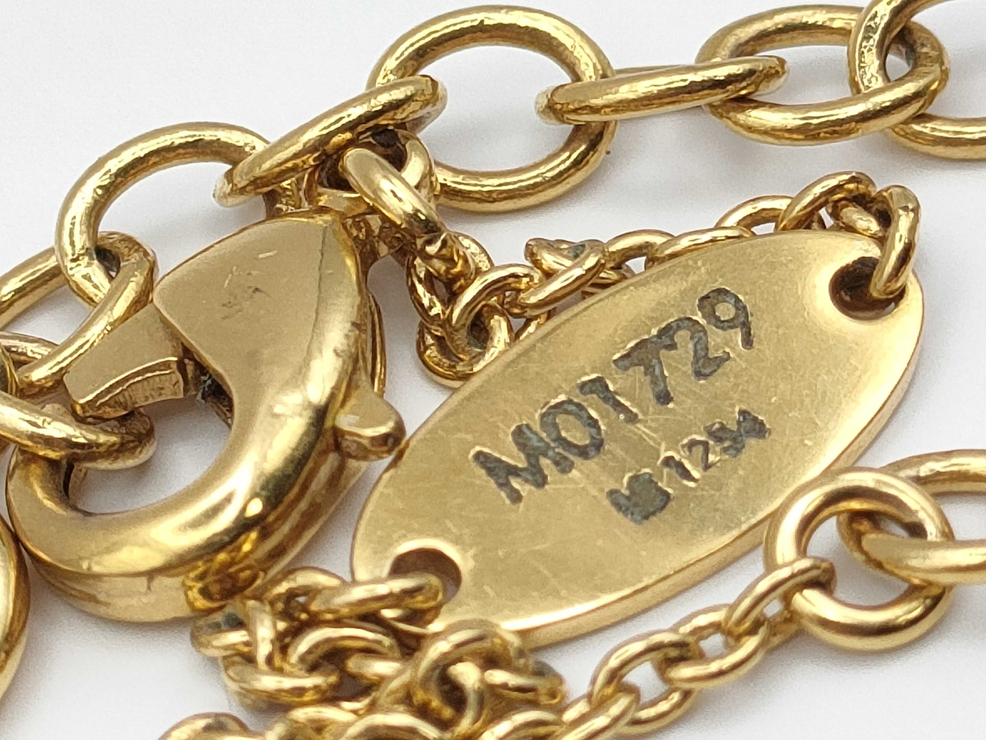 LV Twist M01729 Gold Color GO-14 Necklace — view 11