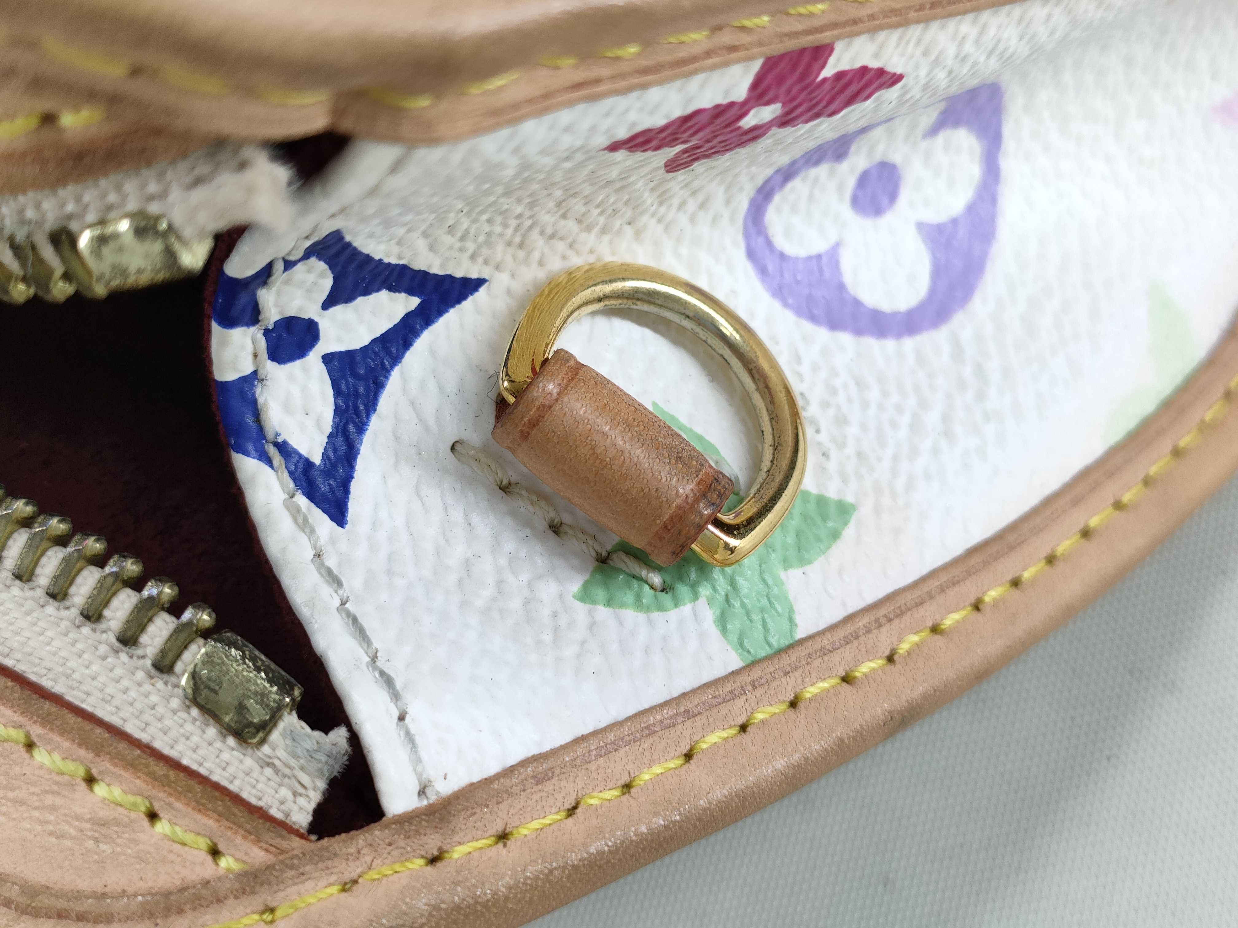 Monogram Multicolor Vuitton Multi Blanc Shirley MI0055 Second Bag — view 12