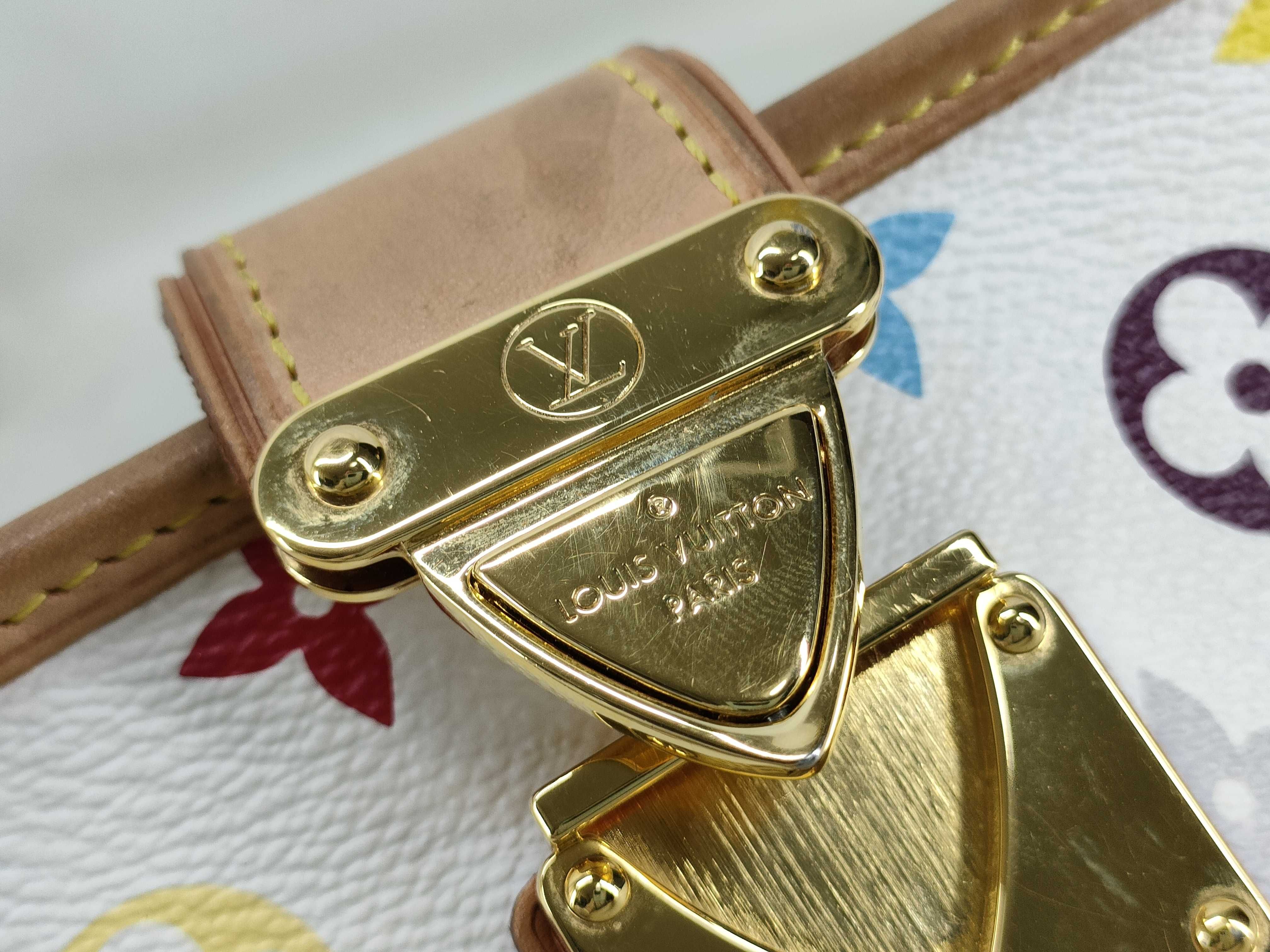 Monogram Multicolor Vuitton Multi Blanc Shirley MI0055 Second Bag — view 13