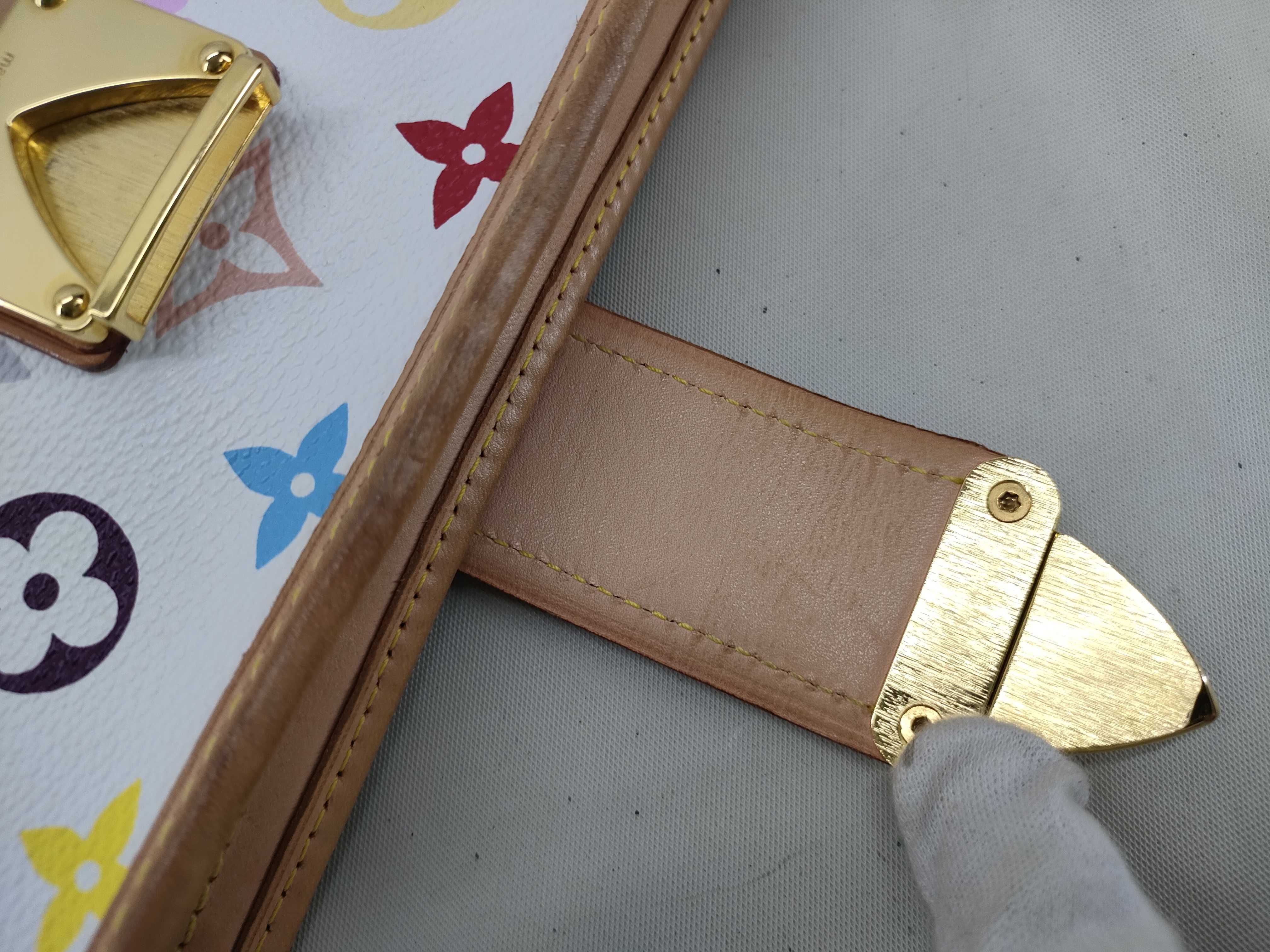 Monogram Multicolor Vuitton Multi Blanc Shirley MI0055 Second Bag — view 5