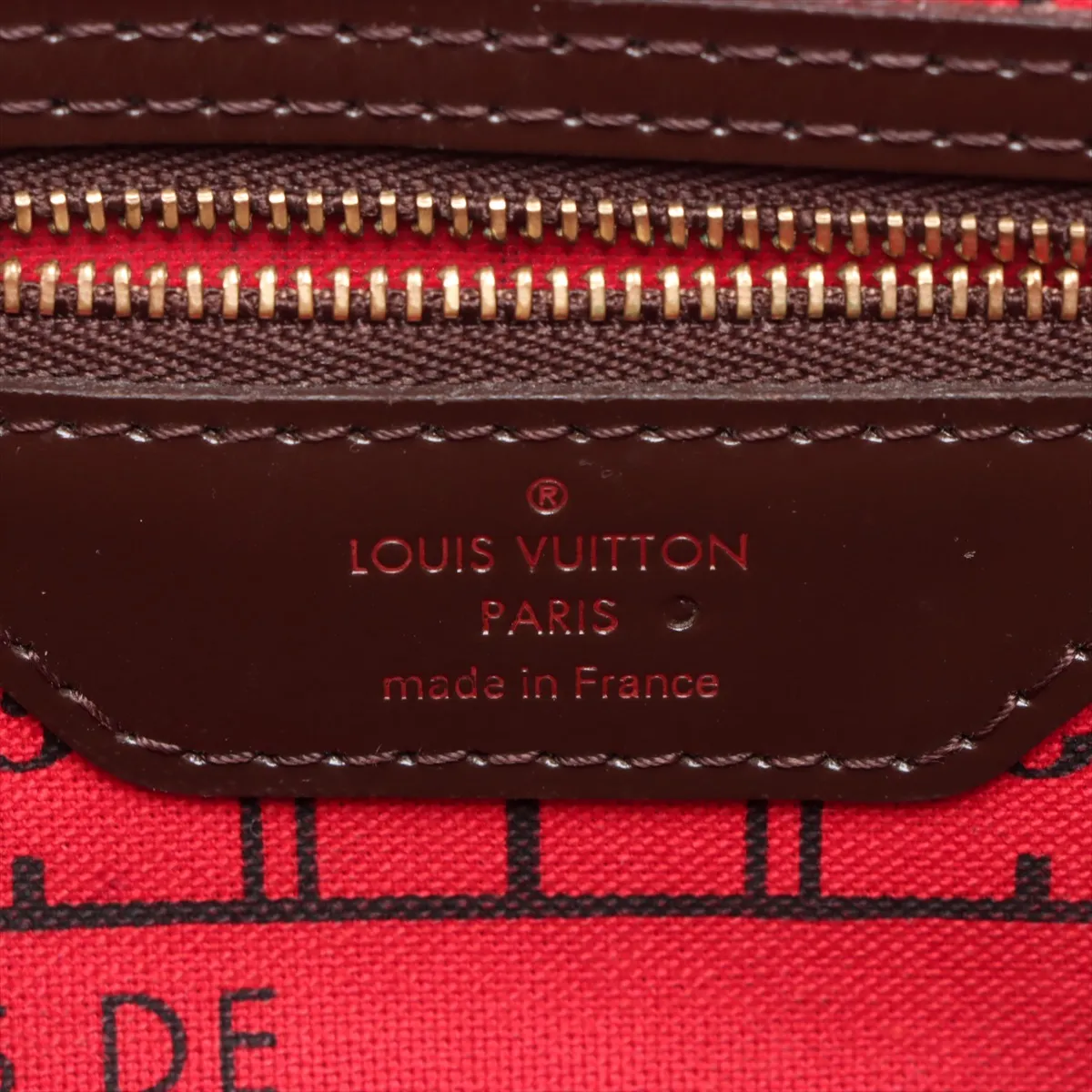 Damier Neverfull PM N41359 VI1039 Brown — view 9