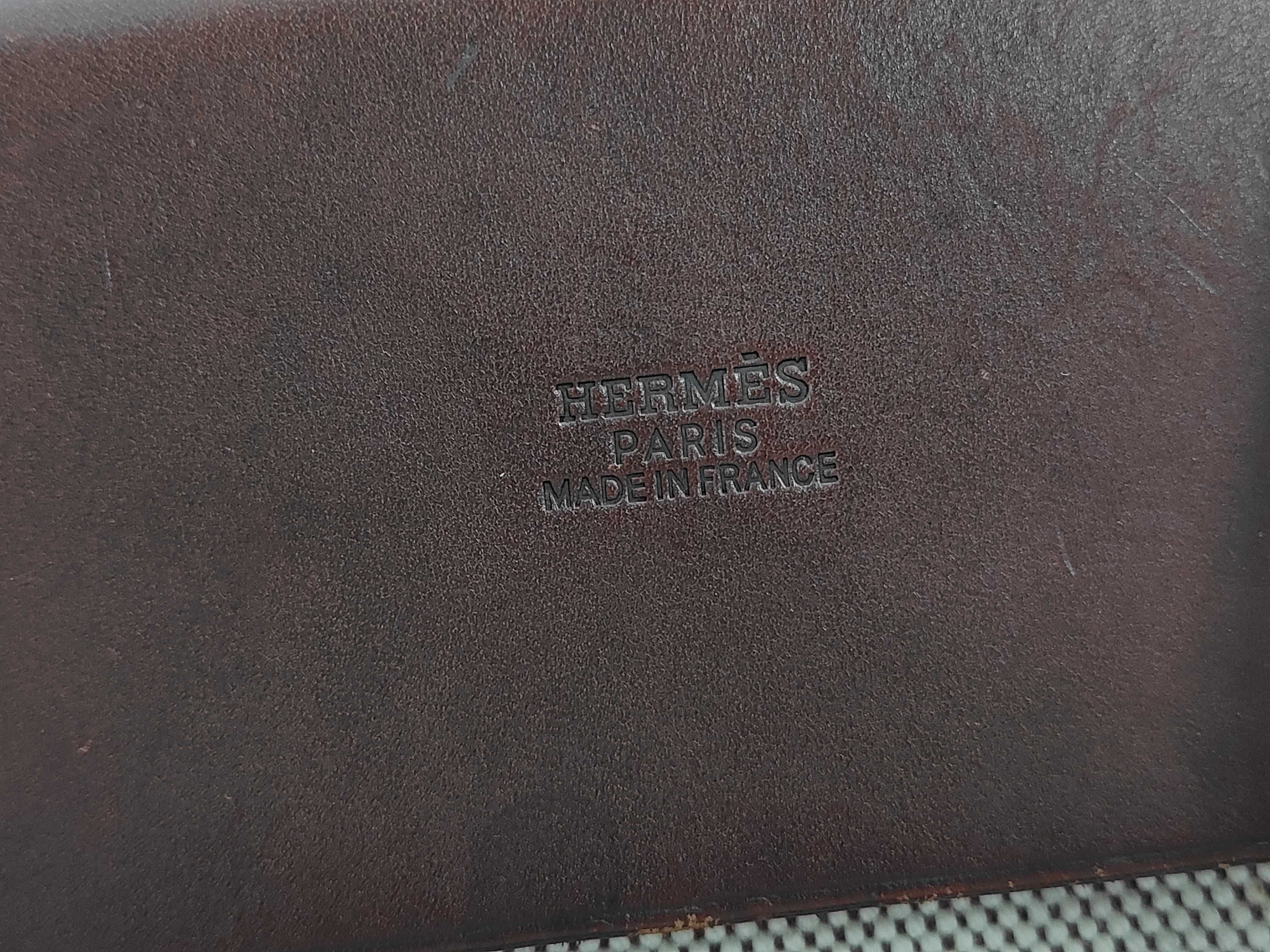 Herbag Cabas MM Toile H Leather Handbag — view 10