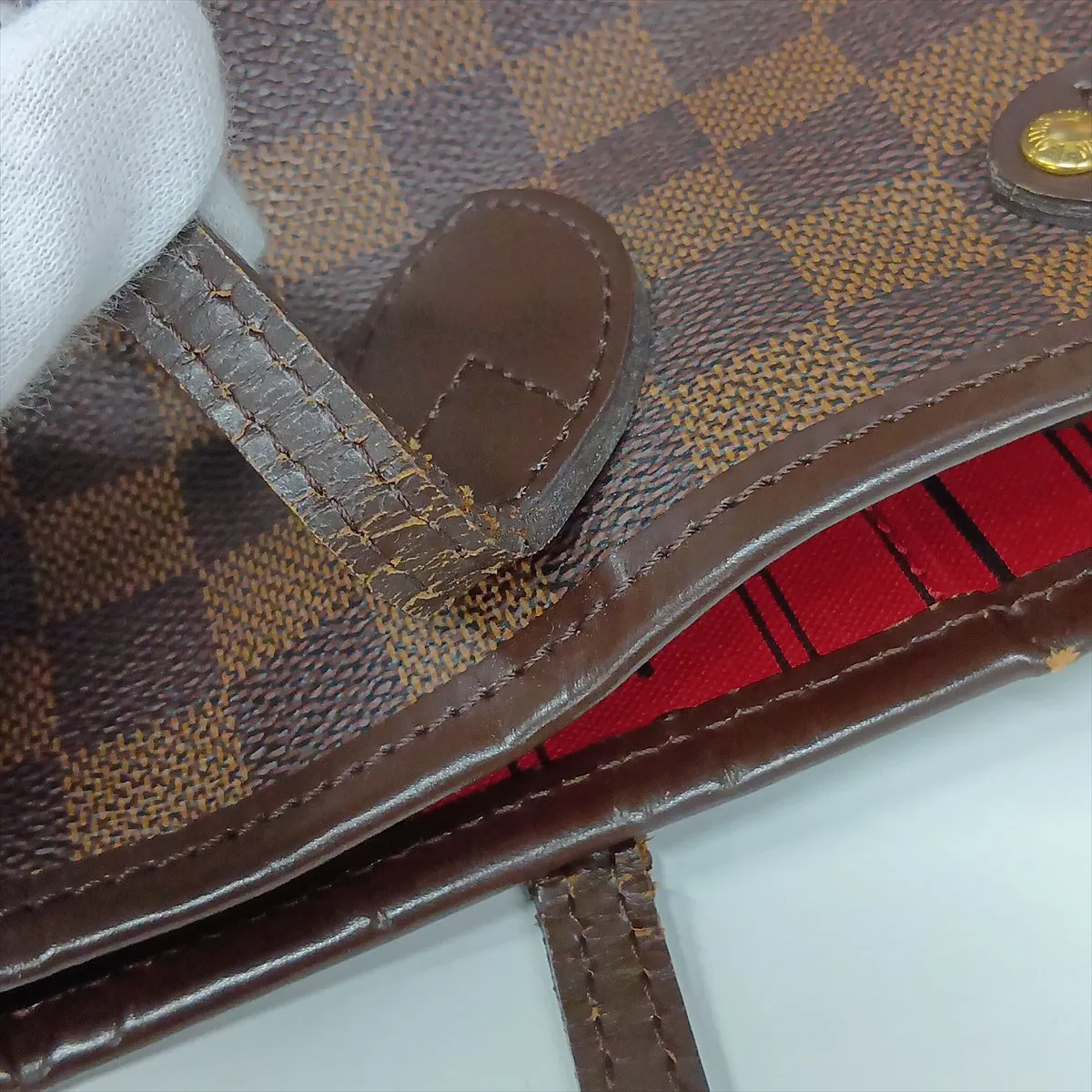 Damier Neverfull PM N51109 VI0121 Brown — view 13