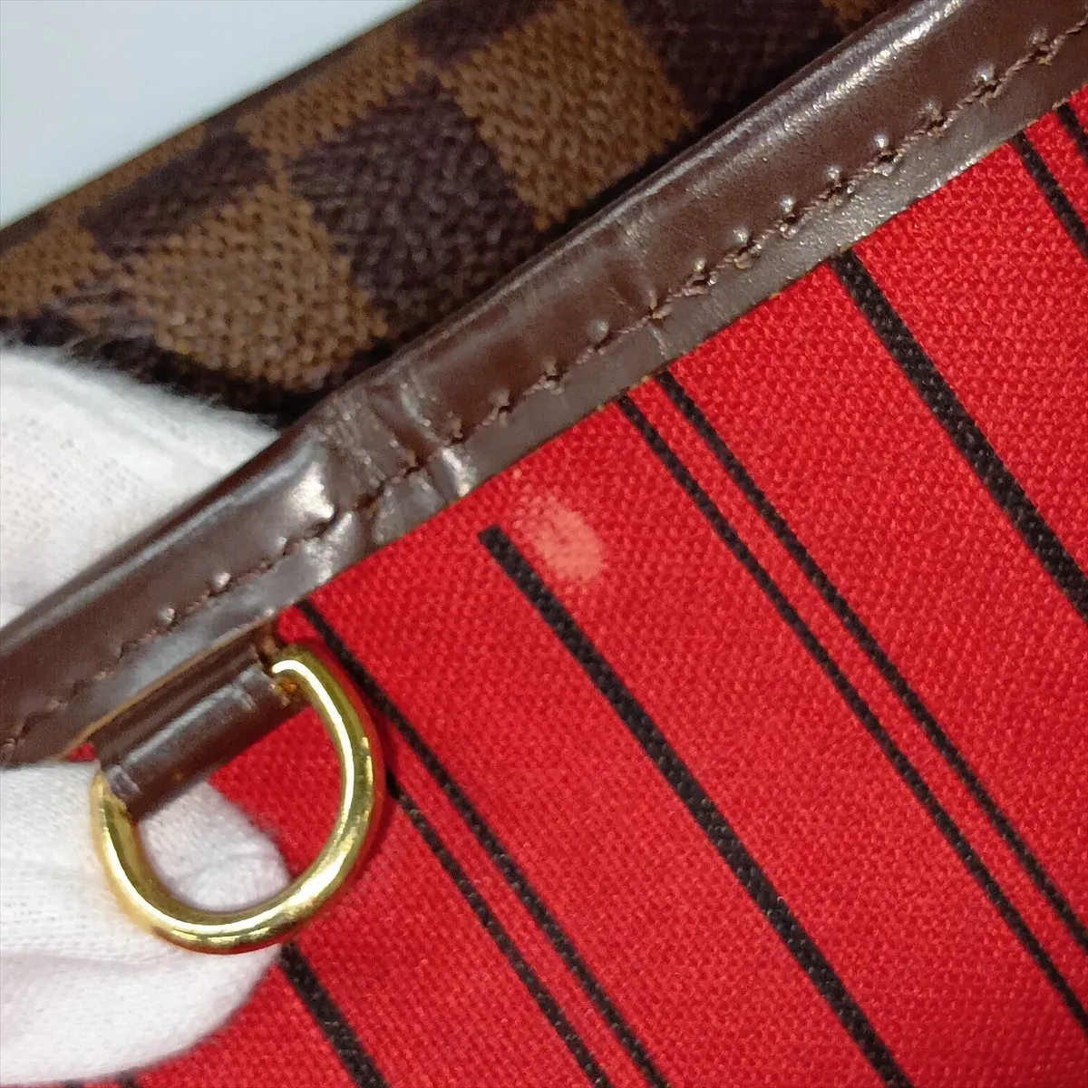 Damier Neverfull PM N51109 VI0121 Brown — view 10