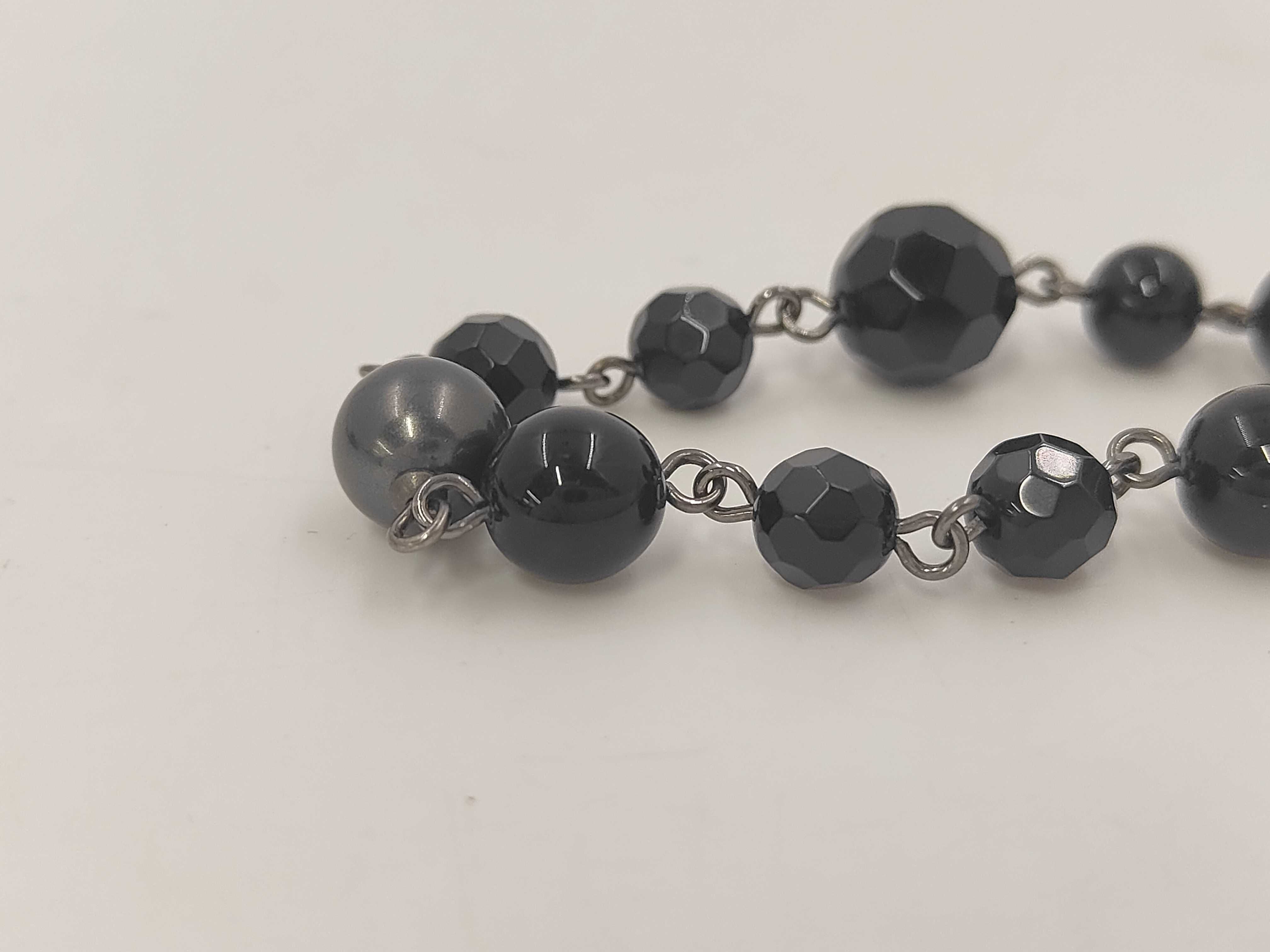 Black Resin Coco Mark Bracelet/Bangle A12V — view 4