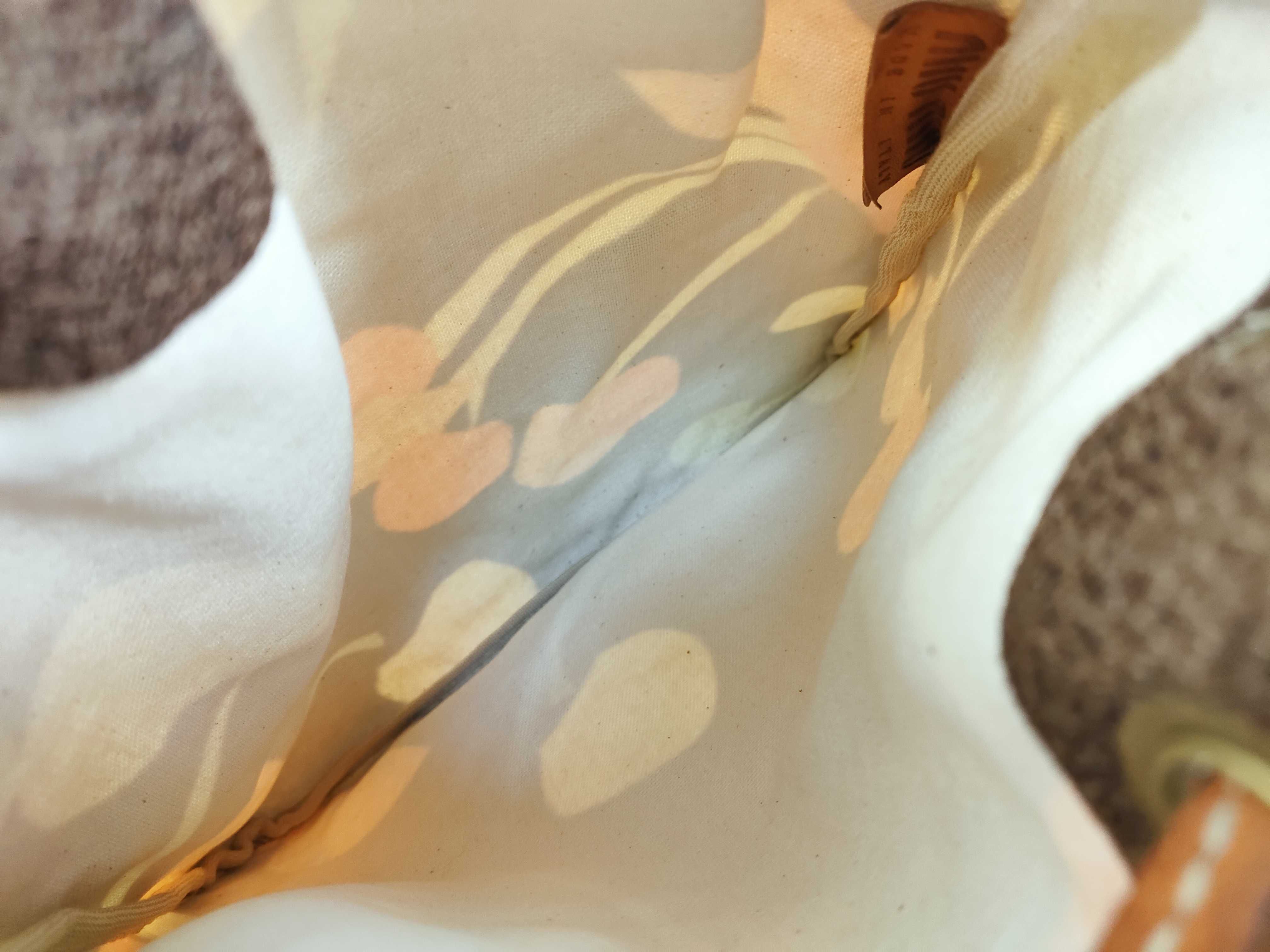 Archive Flower Motif Leather Handle Bucket Shoulder Bag — view 10