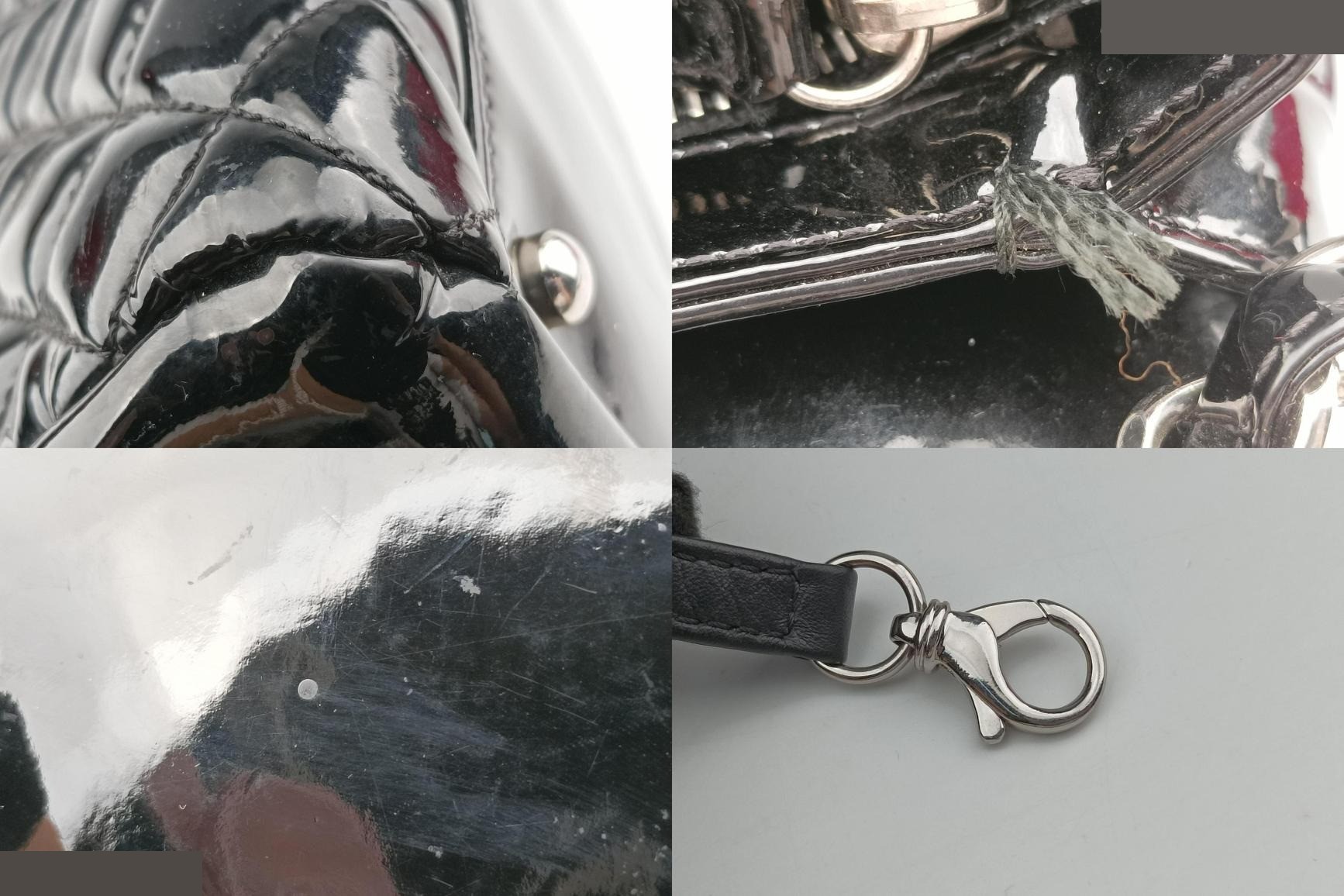 Mademoiselle Bowling Patent Black — view 10