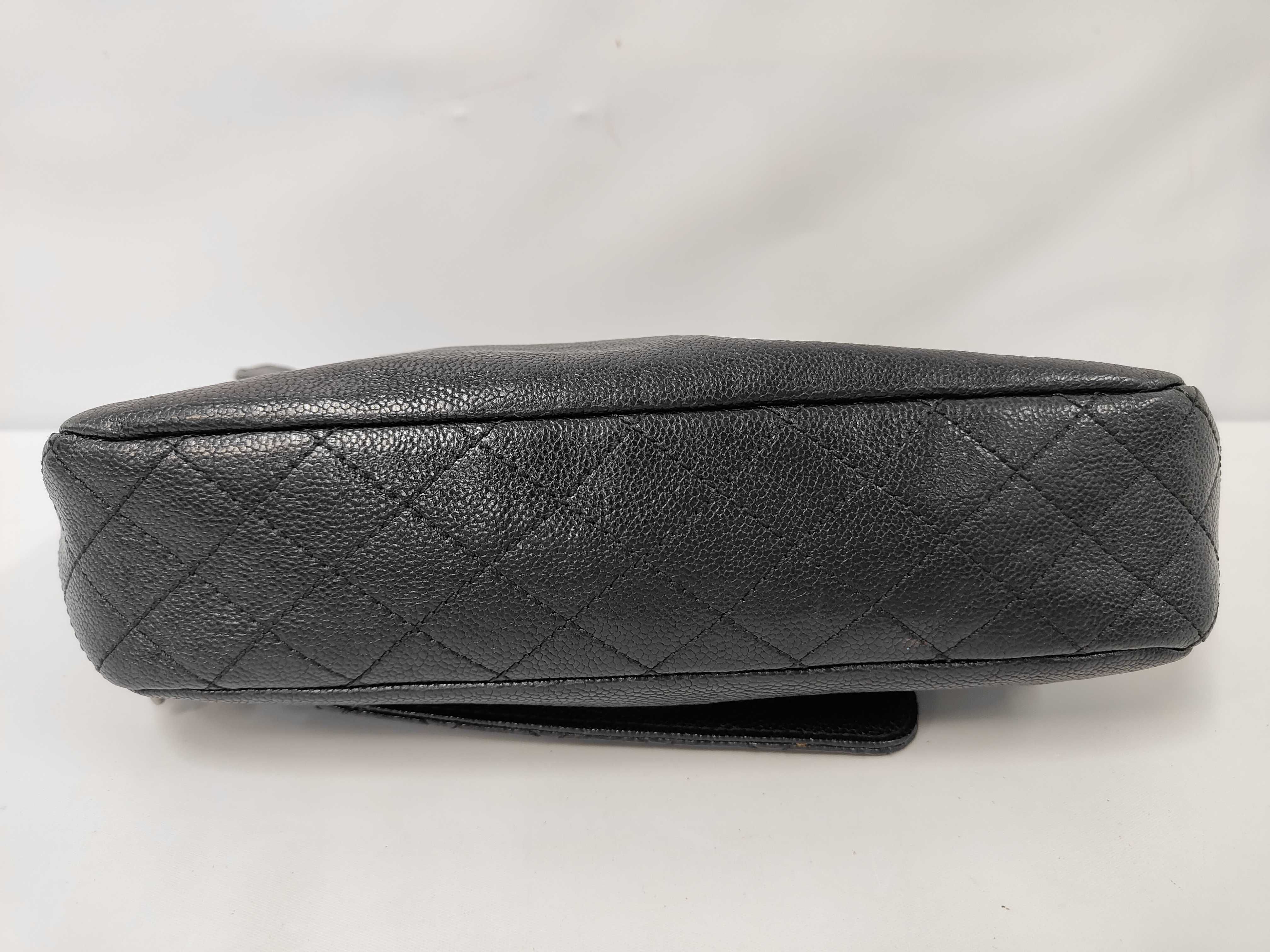 Pocket in the City Black Quilted Calfskin Motorcycle Bag Shoulder Bag — view 3