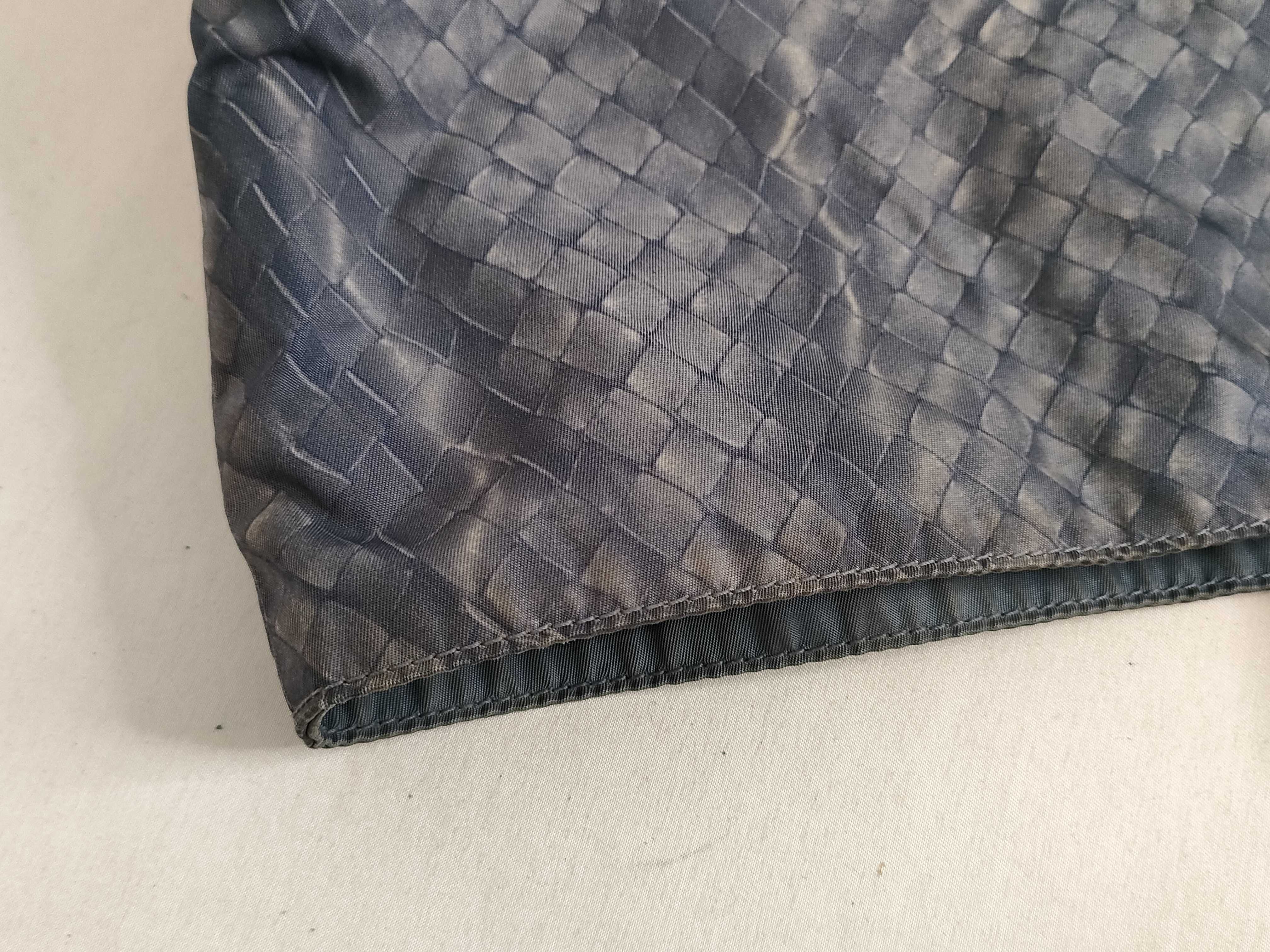 Intrecciato Tote Bag, Nylon, Navy — view 13