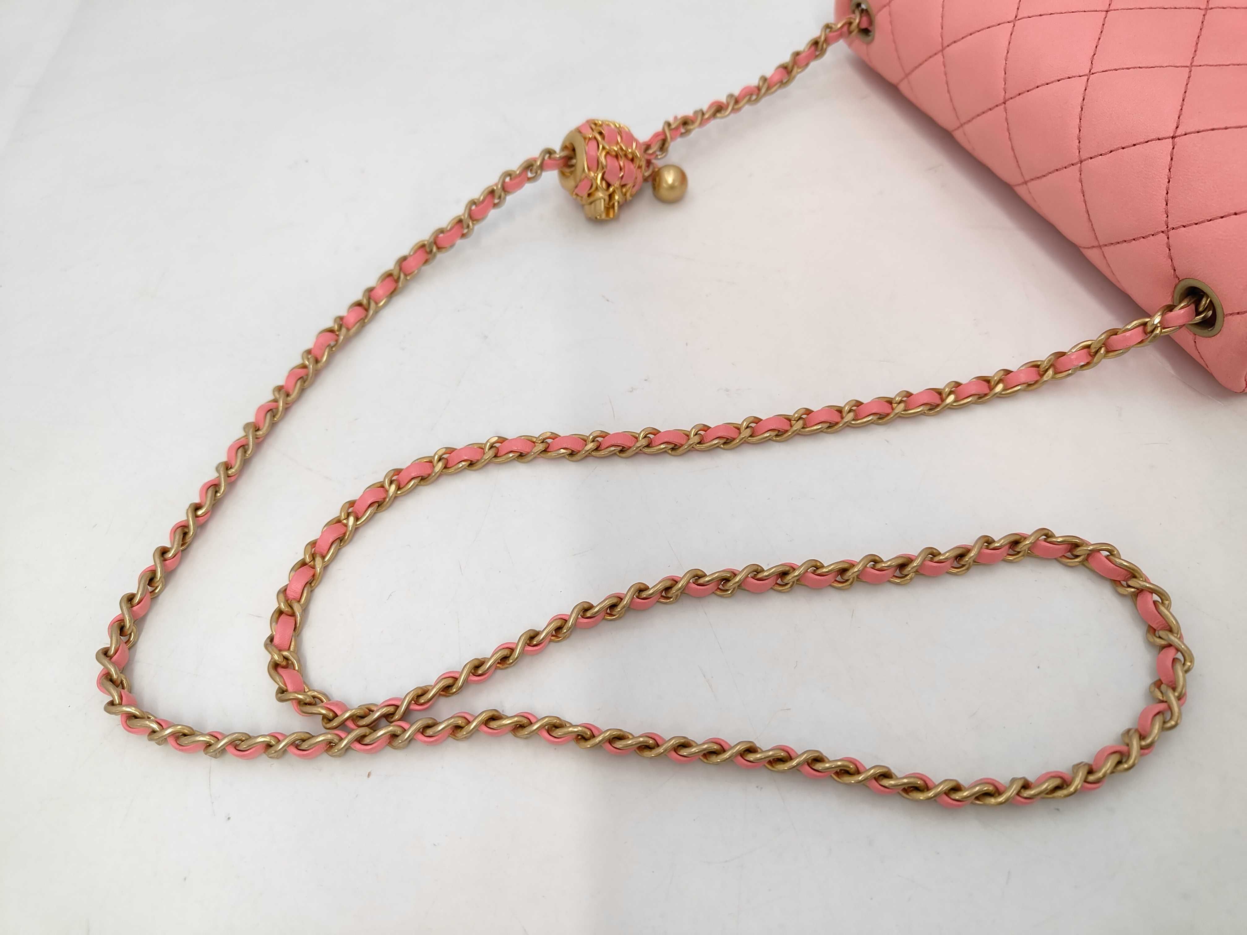 Matelassé 20 Ball Chain Shoulder Bag — view 3