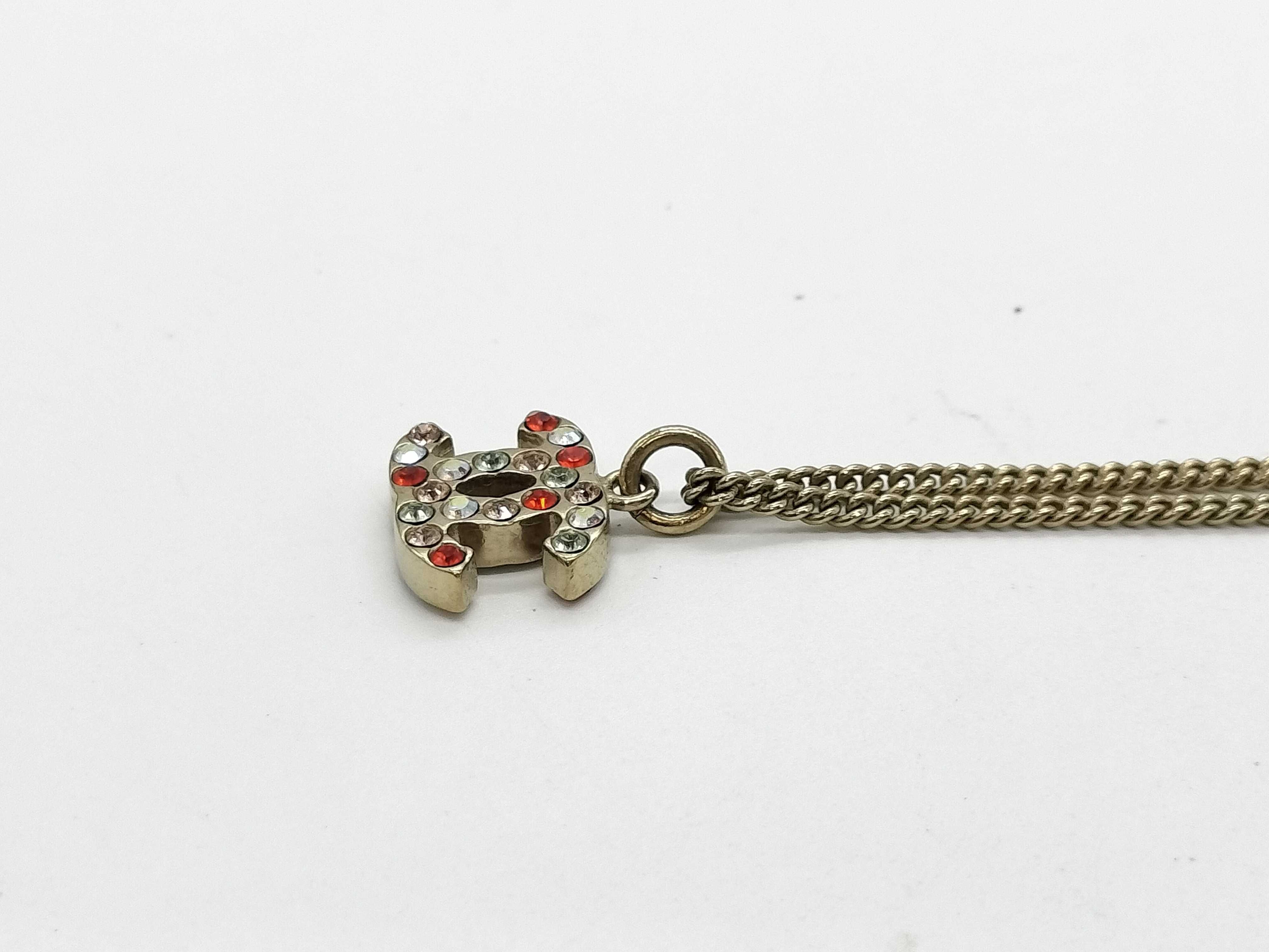 Coco Mark Colored Stone Necklace — view 3