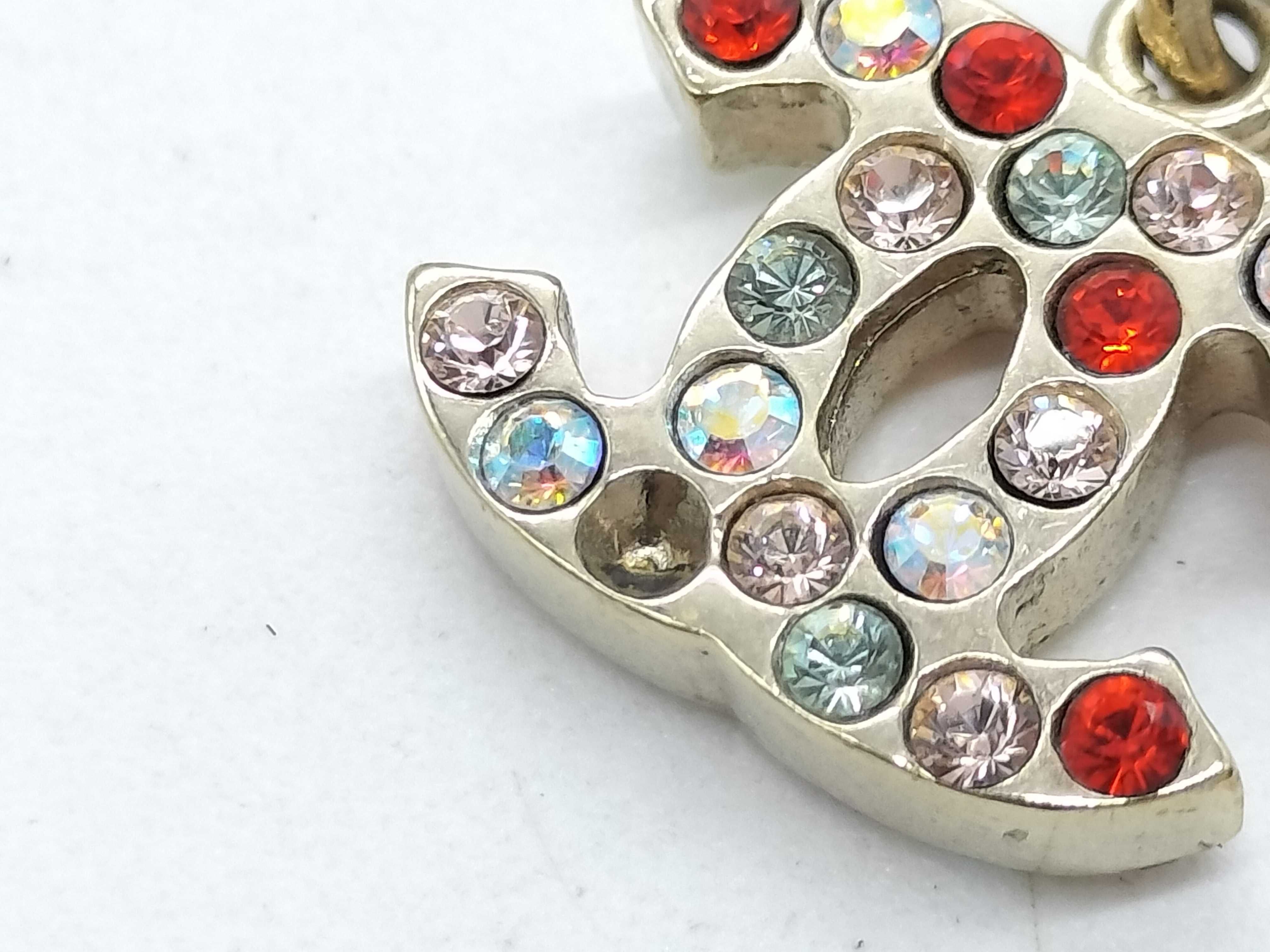Coco Mark Colored Stone Necklace — view 7